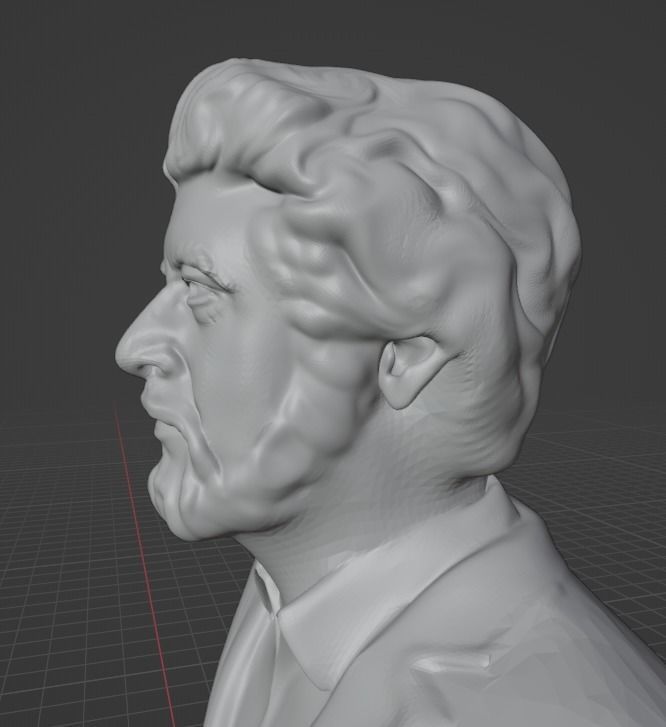 Placido Domingo 3D print model_1