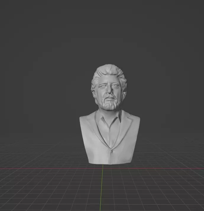 Placido Domingo 3D print model_0