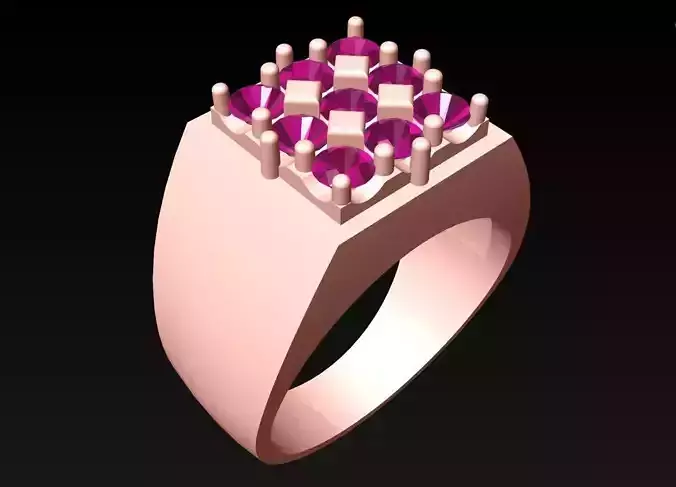 Diamond Rings  - N4108 3D print model