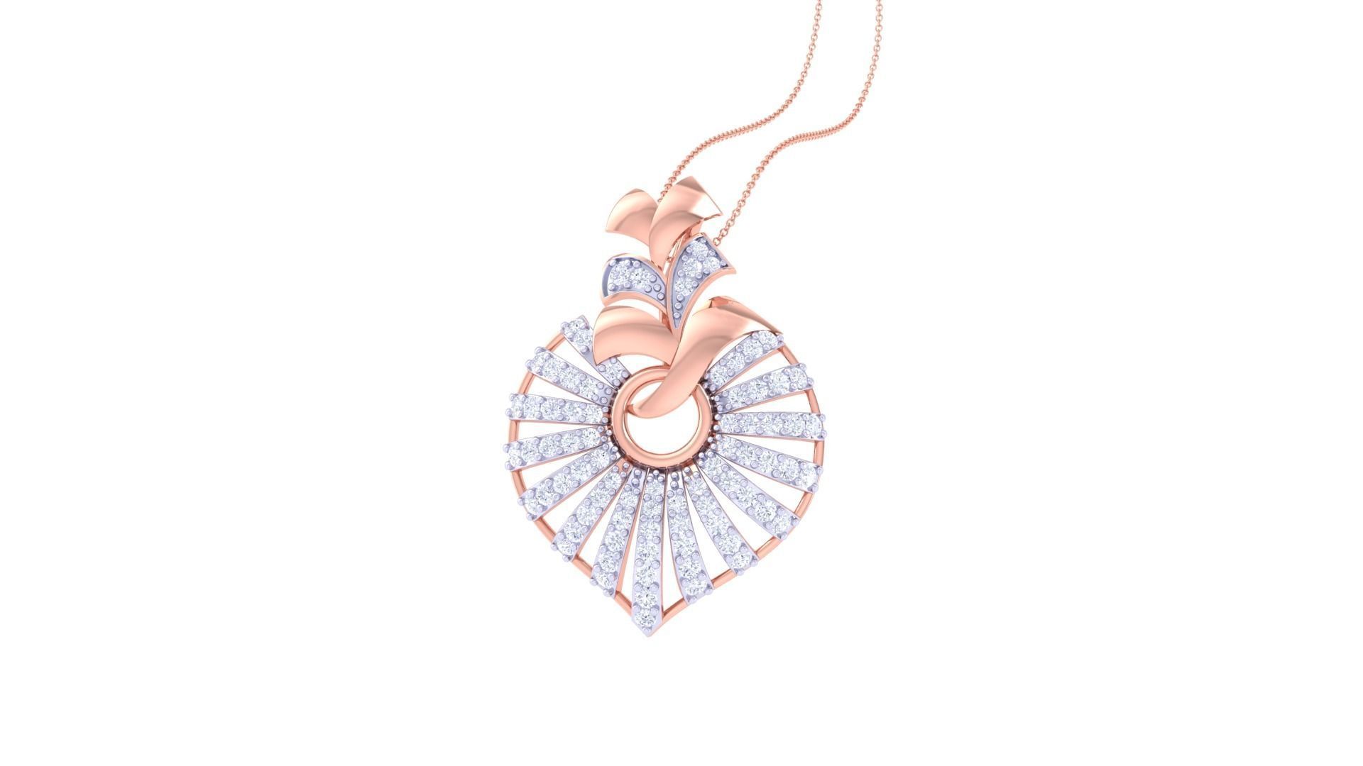 Earring Pendant Set 3dm STL OBJ FBX Renders Details 3D print model_8