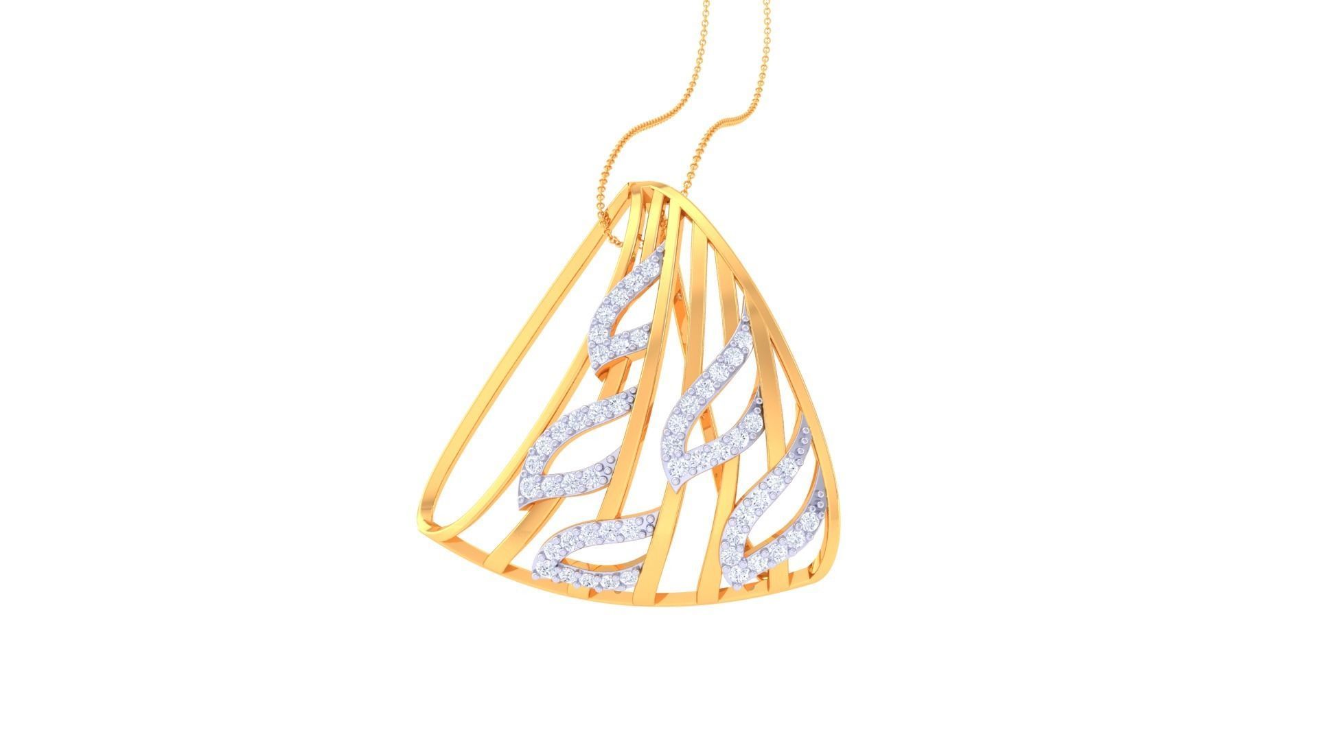 Earring Pendant Set 3dm STL OBJ FBX Renders Details 3D print model_8