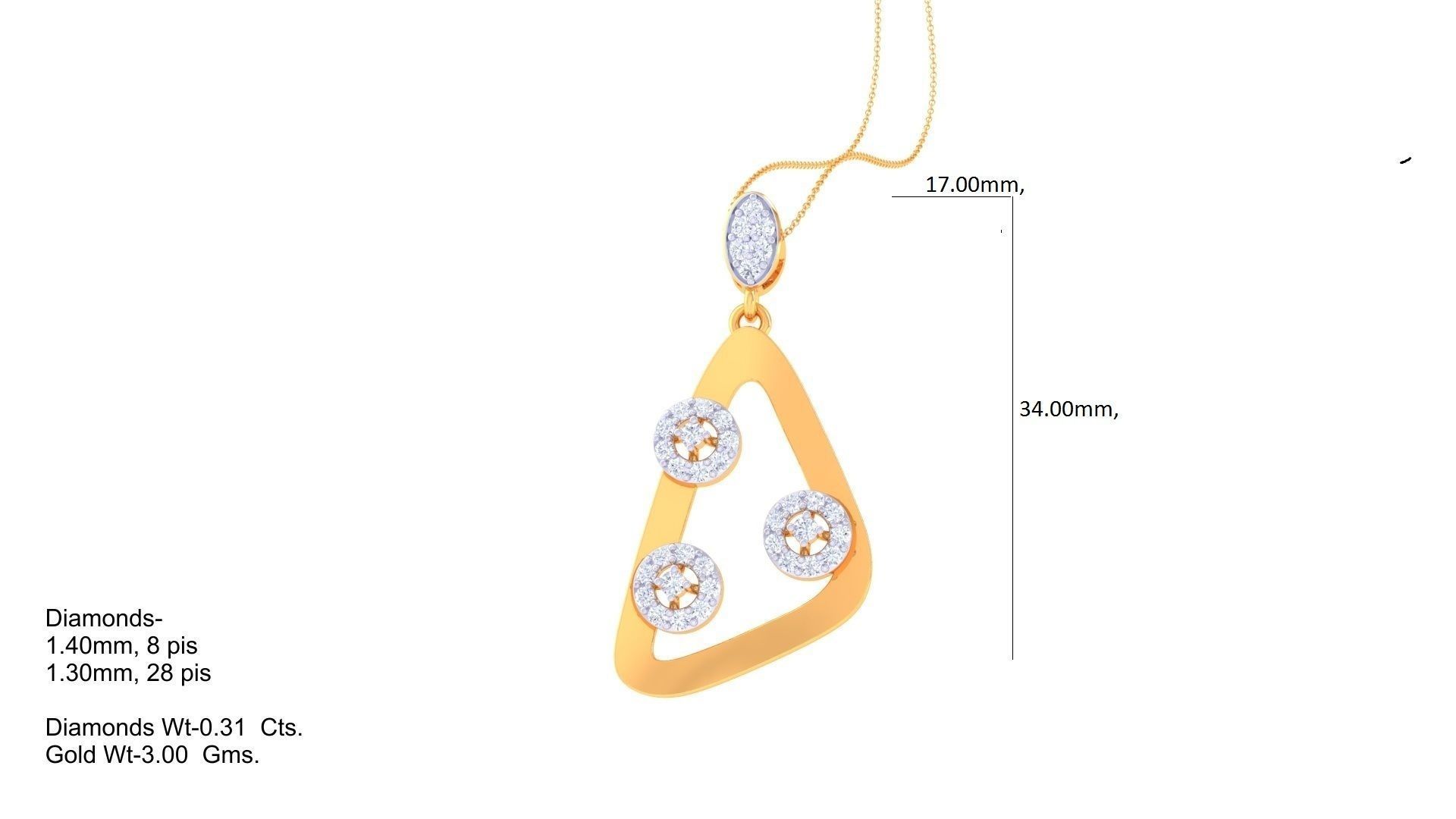 Earring Pendant Set 3dm STL OBJ FBX Renders Details 3D print model_8