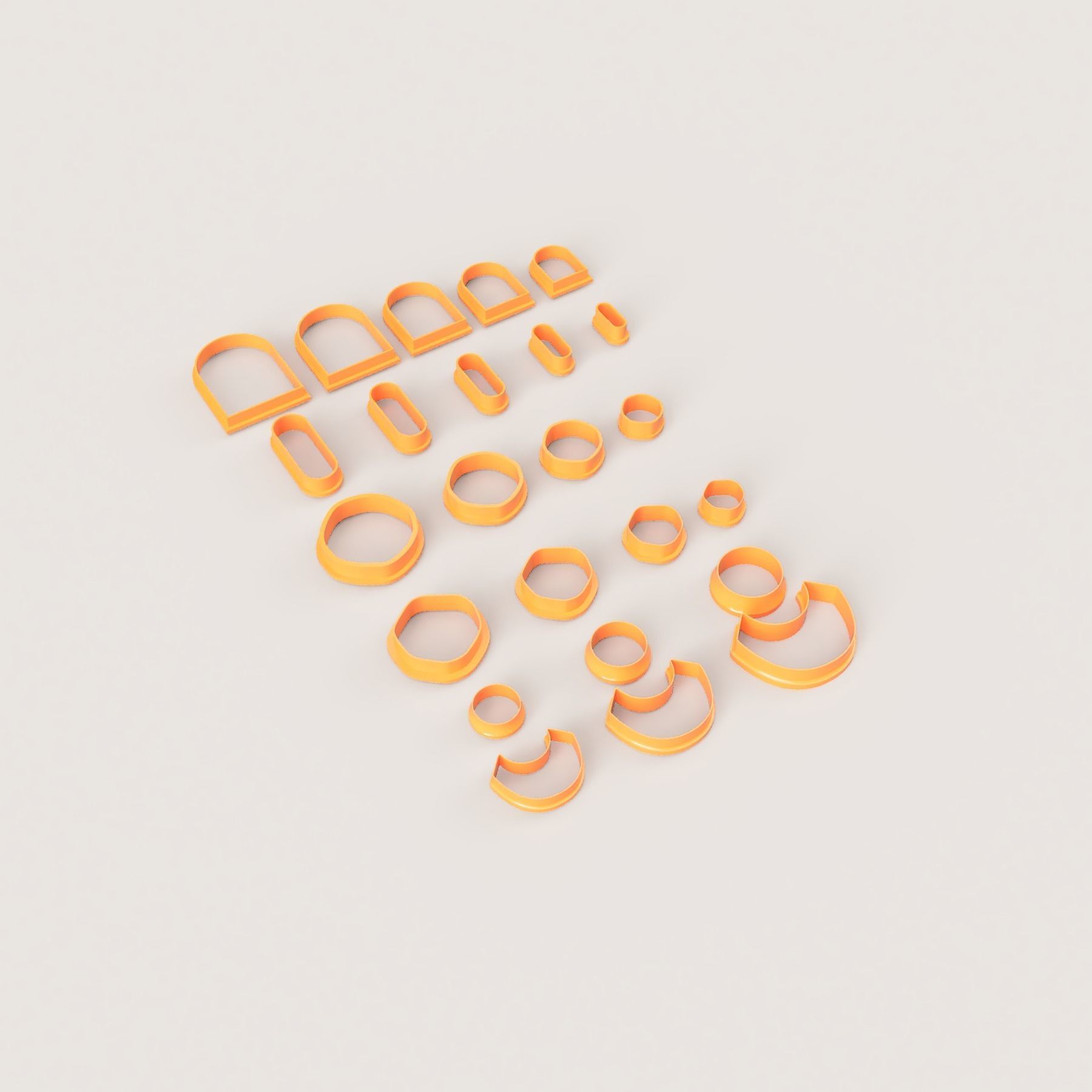 MINIMAL SET POLYMER CUTTER 3D print model_1