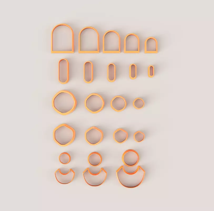 MINIMAL SET POLYMER CUTTER 3D print model_0
