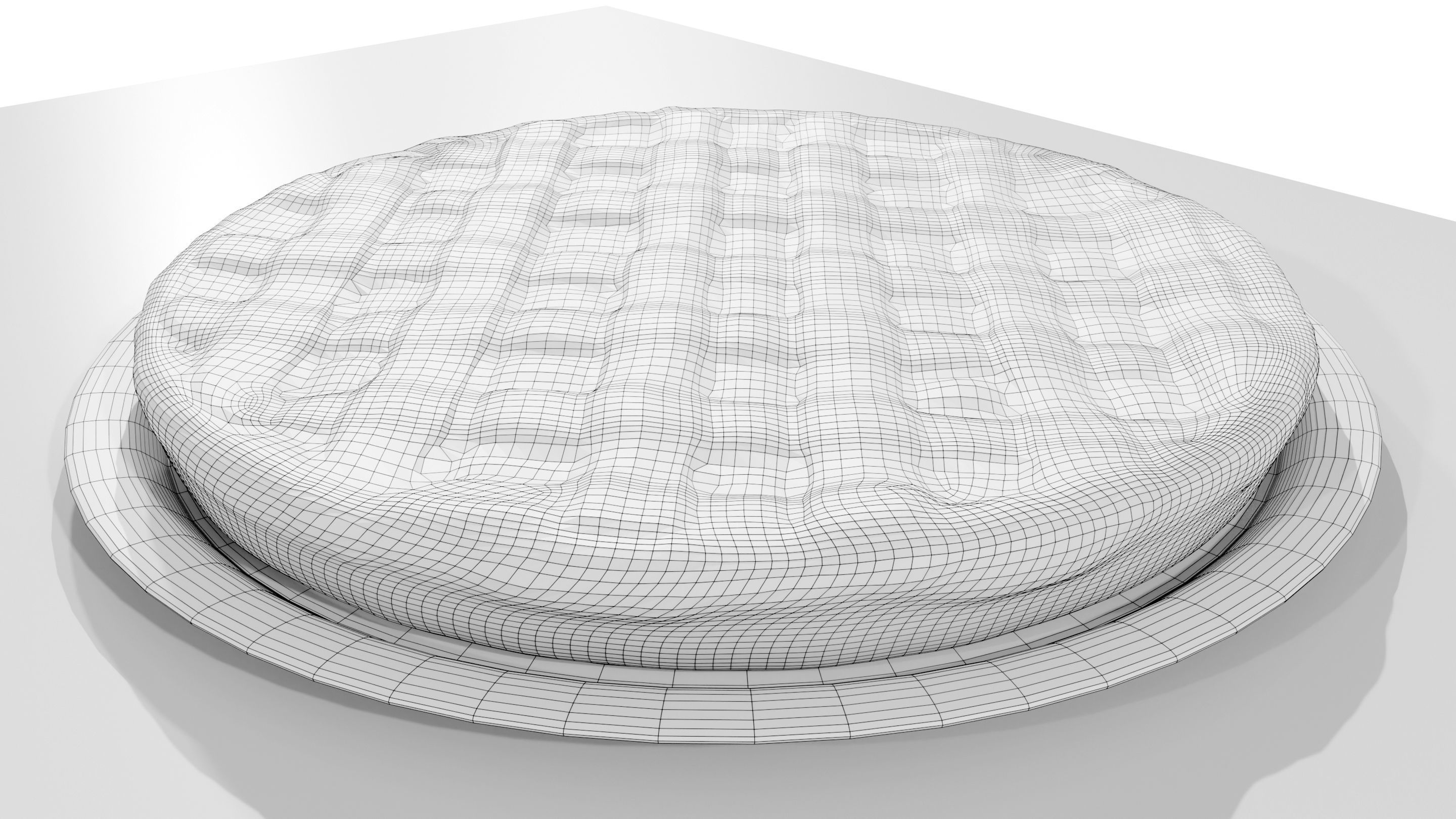 Jam Tart 3D model_15