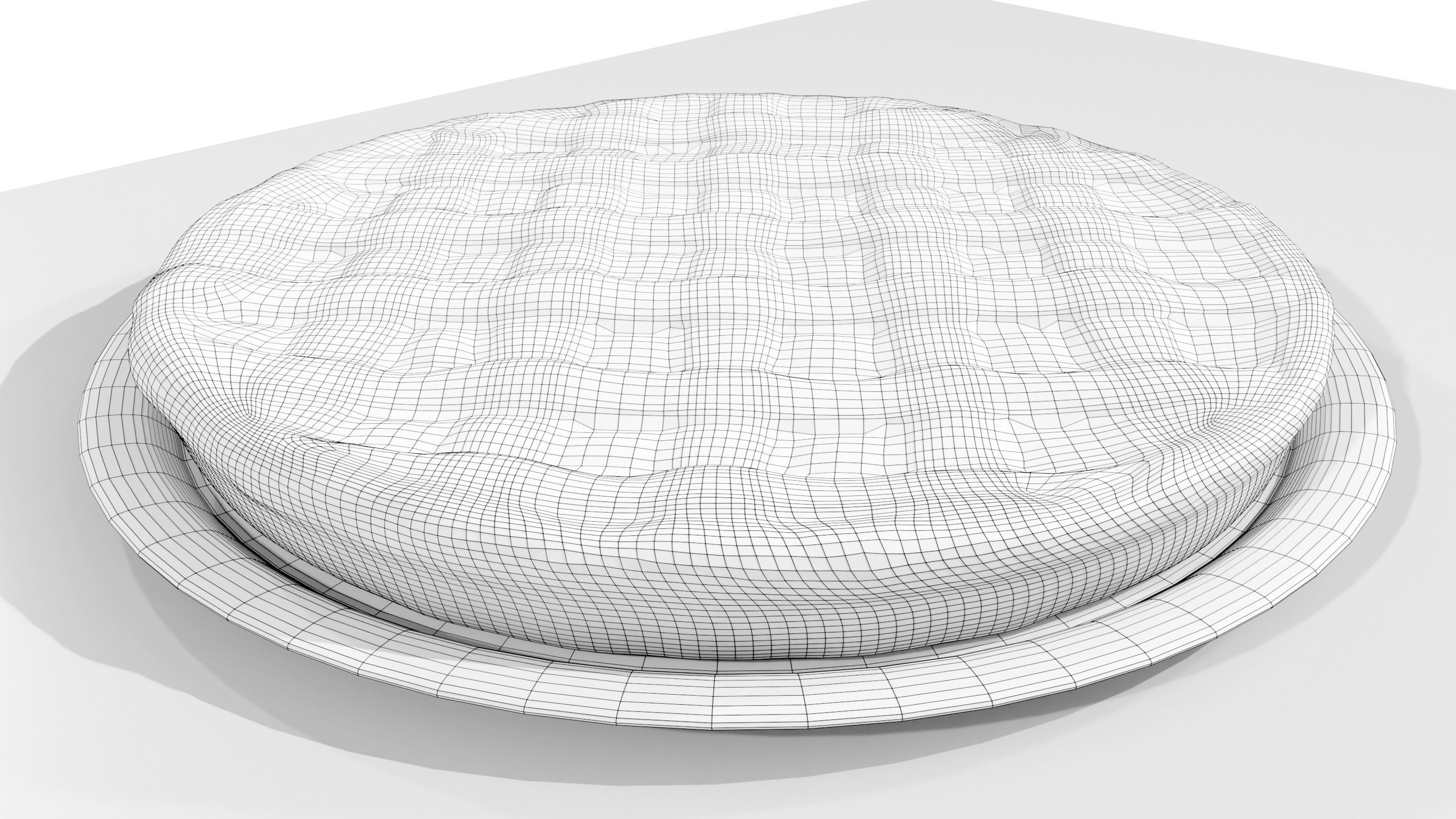 Jam Tart 3D model_12