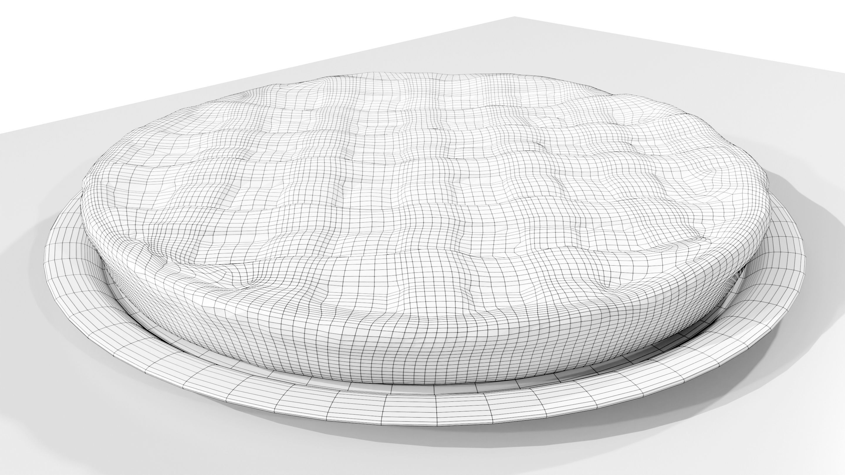 Jam Tart 3D model_14