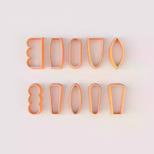 ECO POLYMER CUTTER SET 3D print model