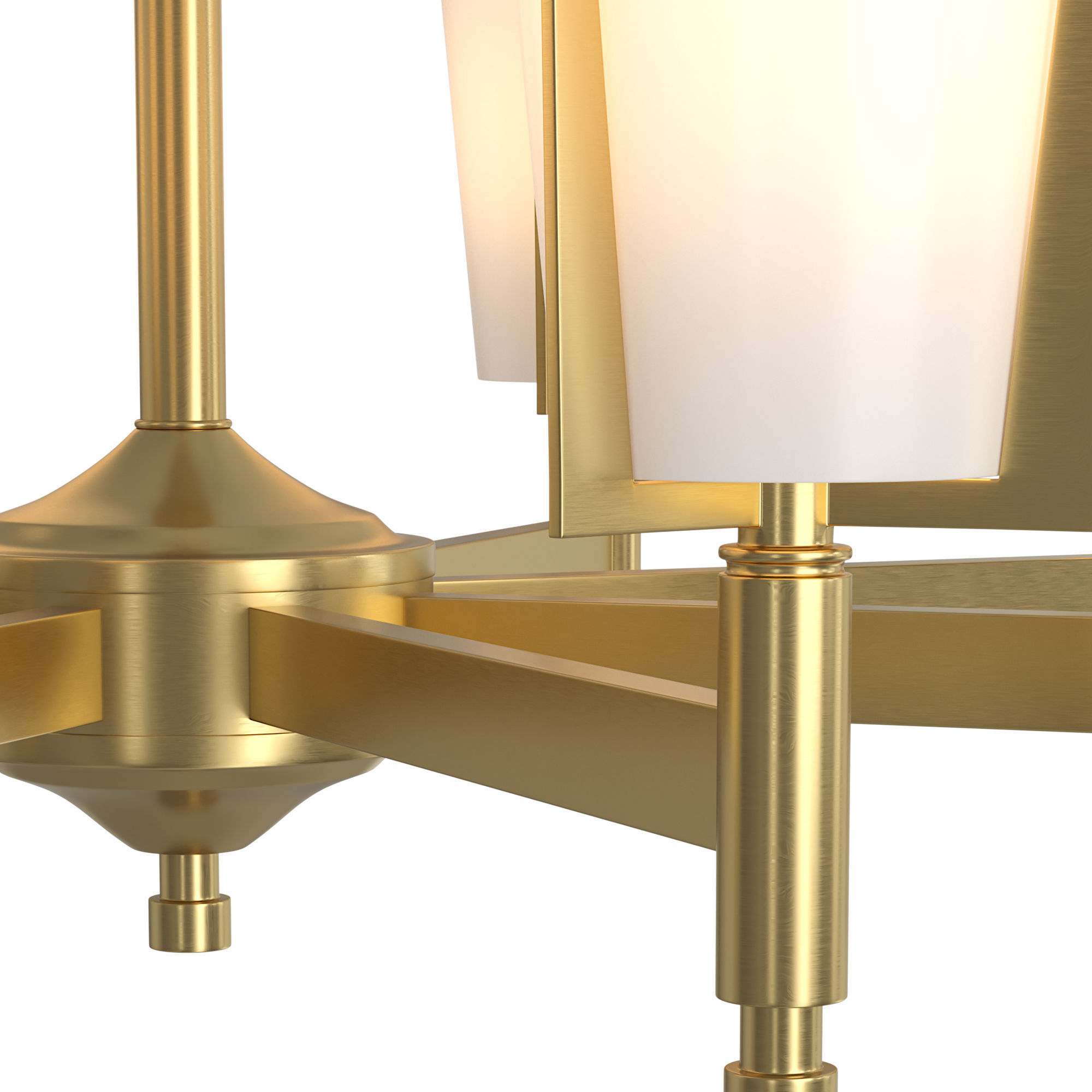 Hetel Fabricio Lux Meduza Antonia chandeliers Low-poly 3D model_7