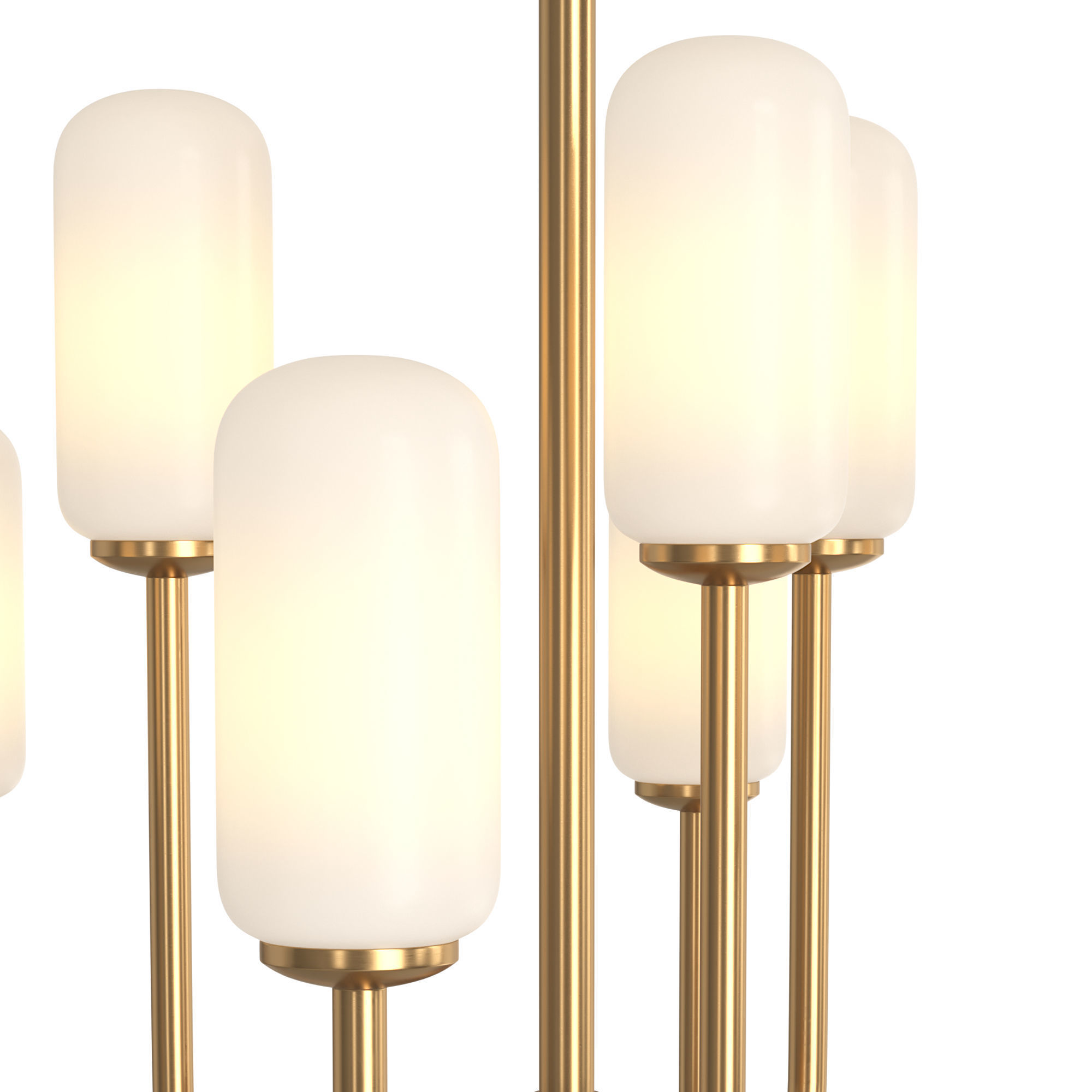 Hetel Fabricio Lux Meduza Antonia chandeliers Low-poly 3D model_10