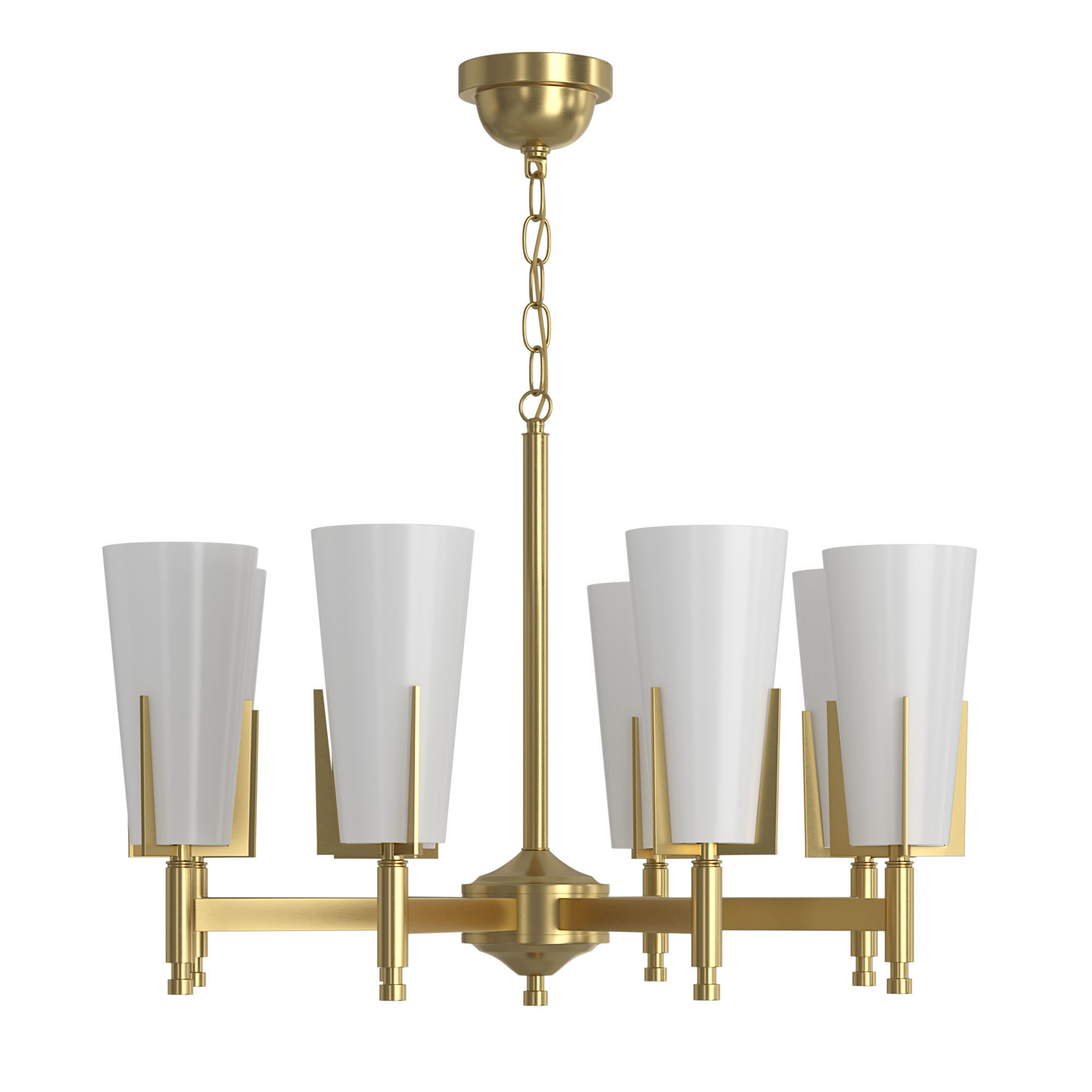 Hetel Fabricio Lux Meduza Antonia chandeliers Low-poly 3D model_6