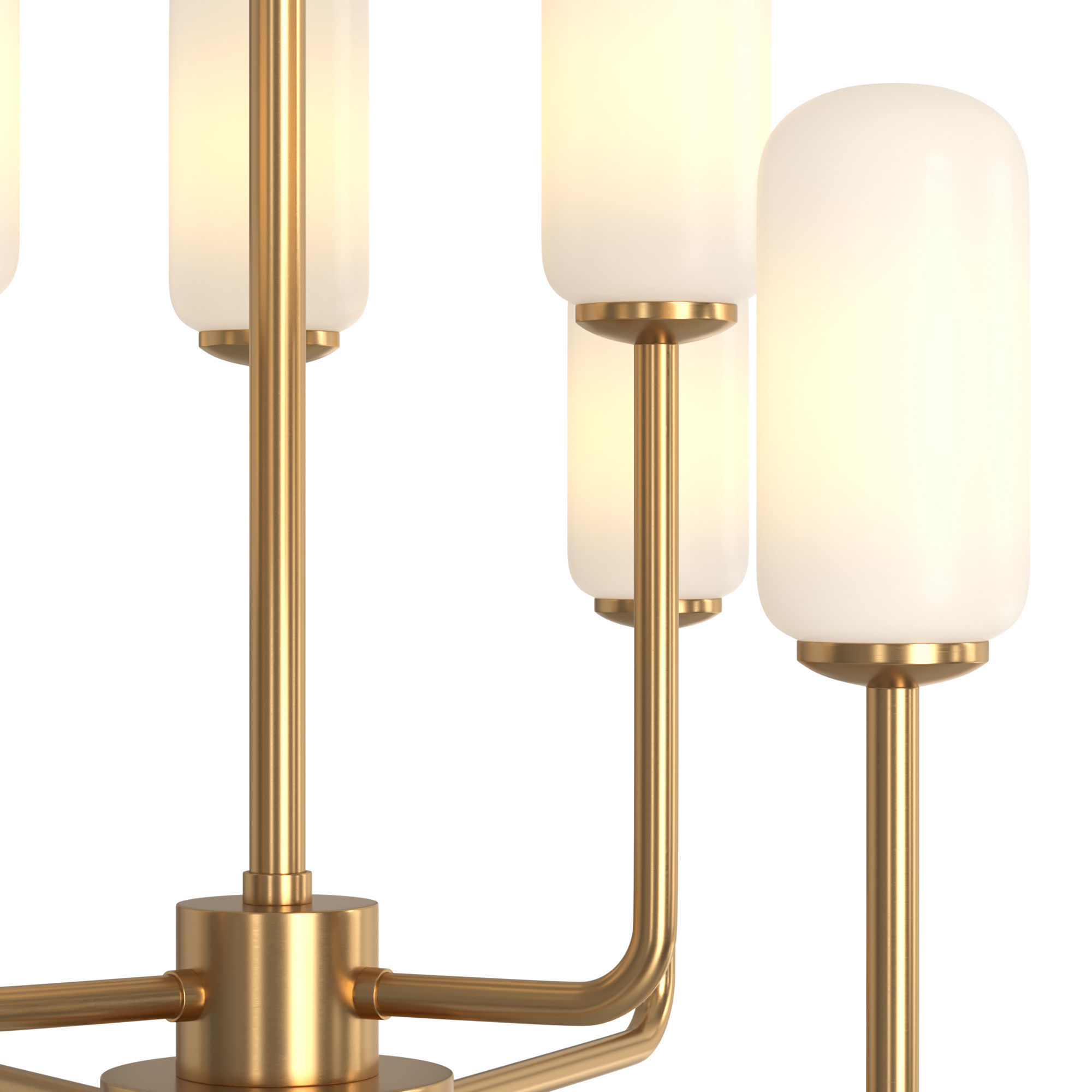 Hetel Fabricio Lux Meduza Antonia chandeliers Low-poly 3D model_9