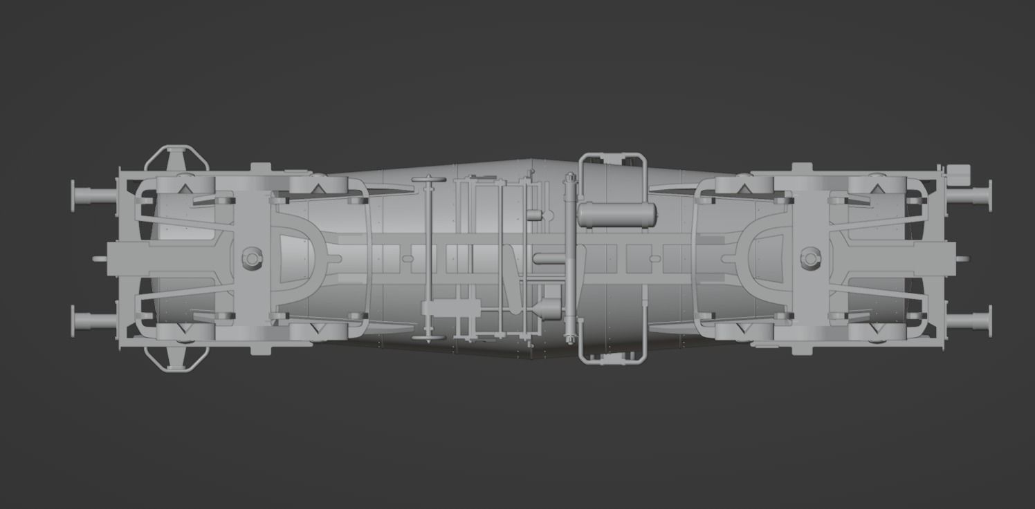 H0 1-87 scale Zacns slurry tank car 3D print model_5