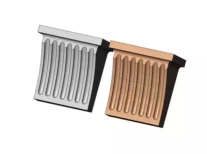 Classical fluted corbel bracket