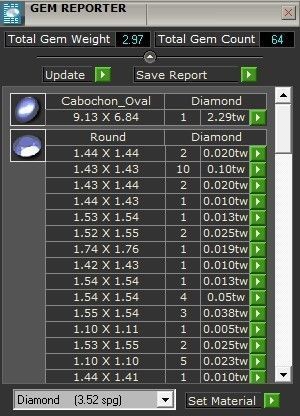 Ruby Oval with Daimonds Ring 3D printable Model 3D print model 3D print model_14