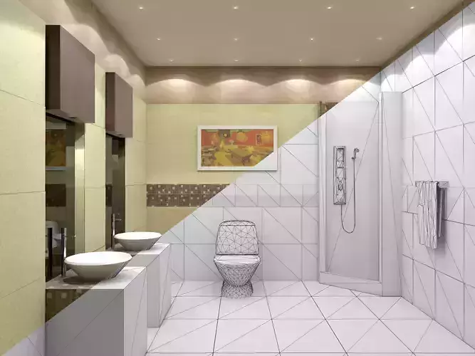 Bathroom 03 VR-ready