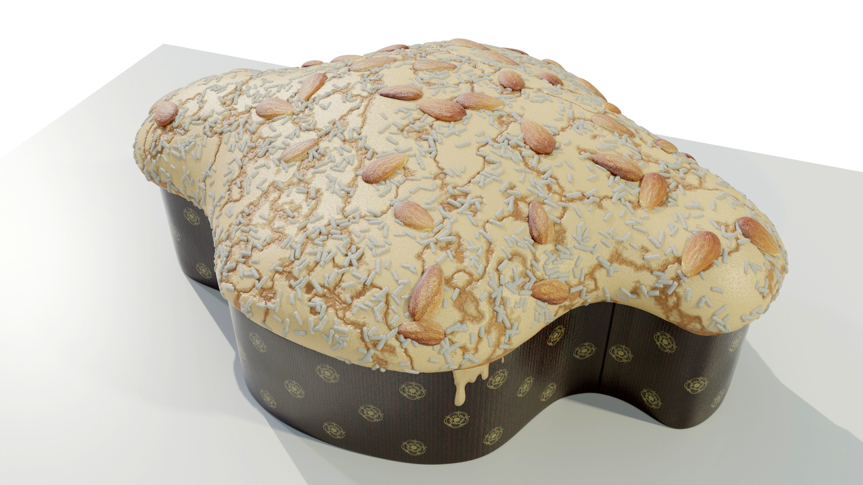 Easter Dove 3D model_6