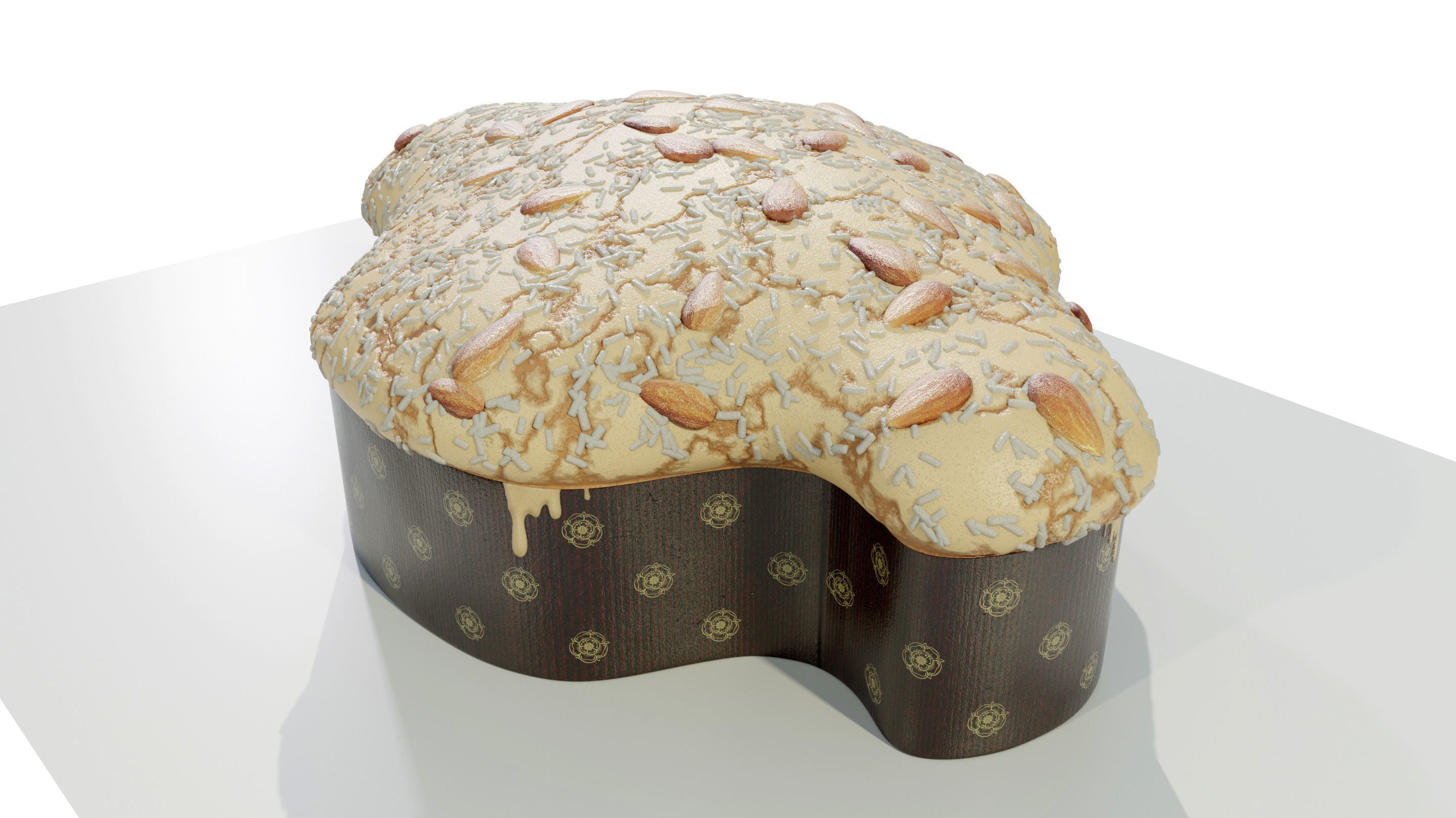 Easter Dove 3D model_5