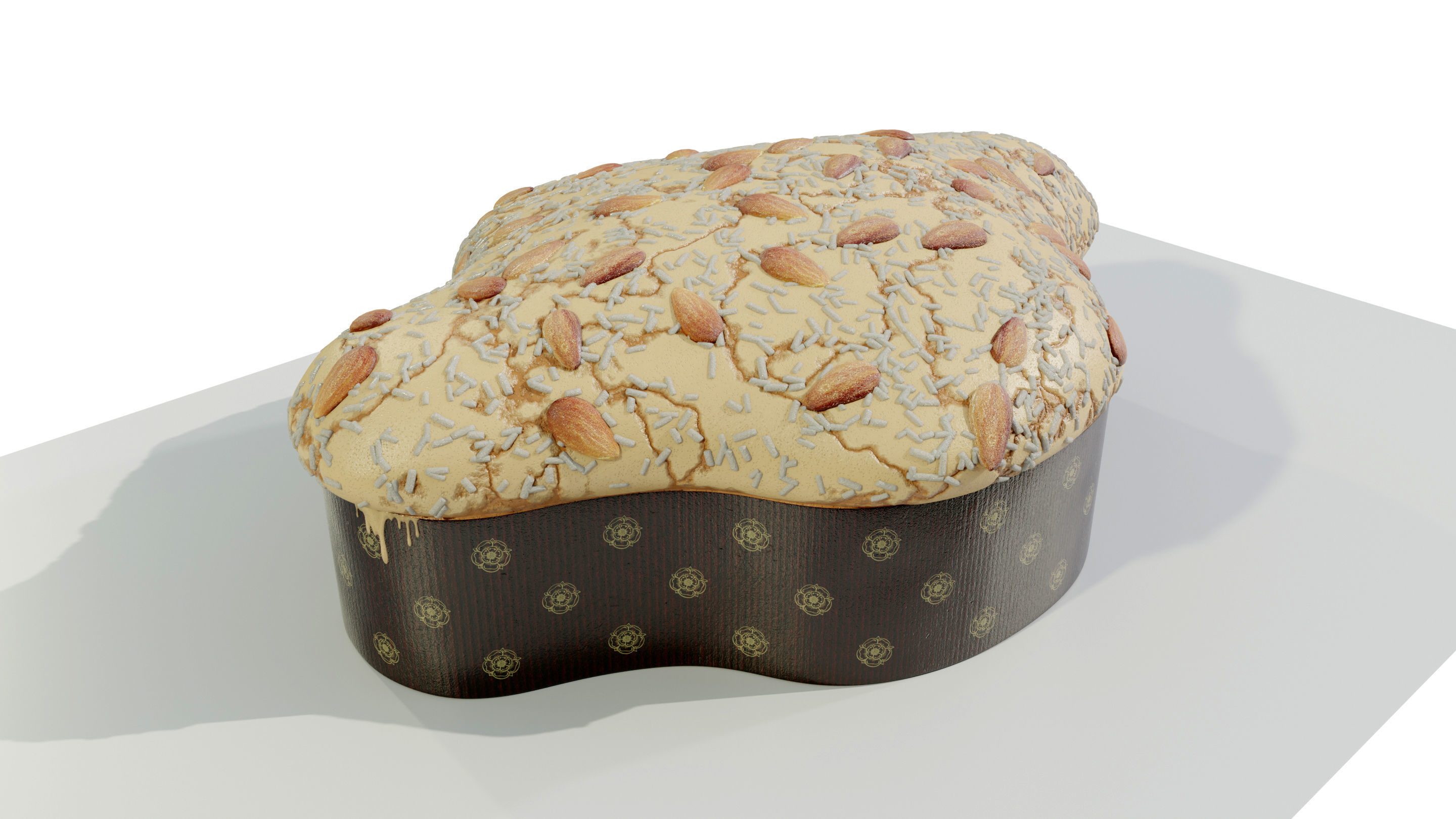 Easter Dove 3D model_2