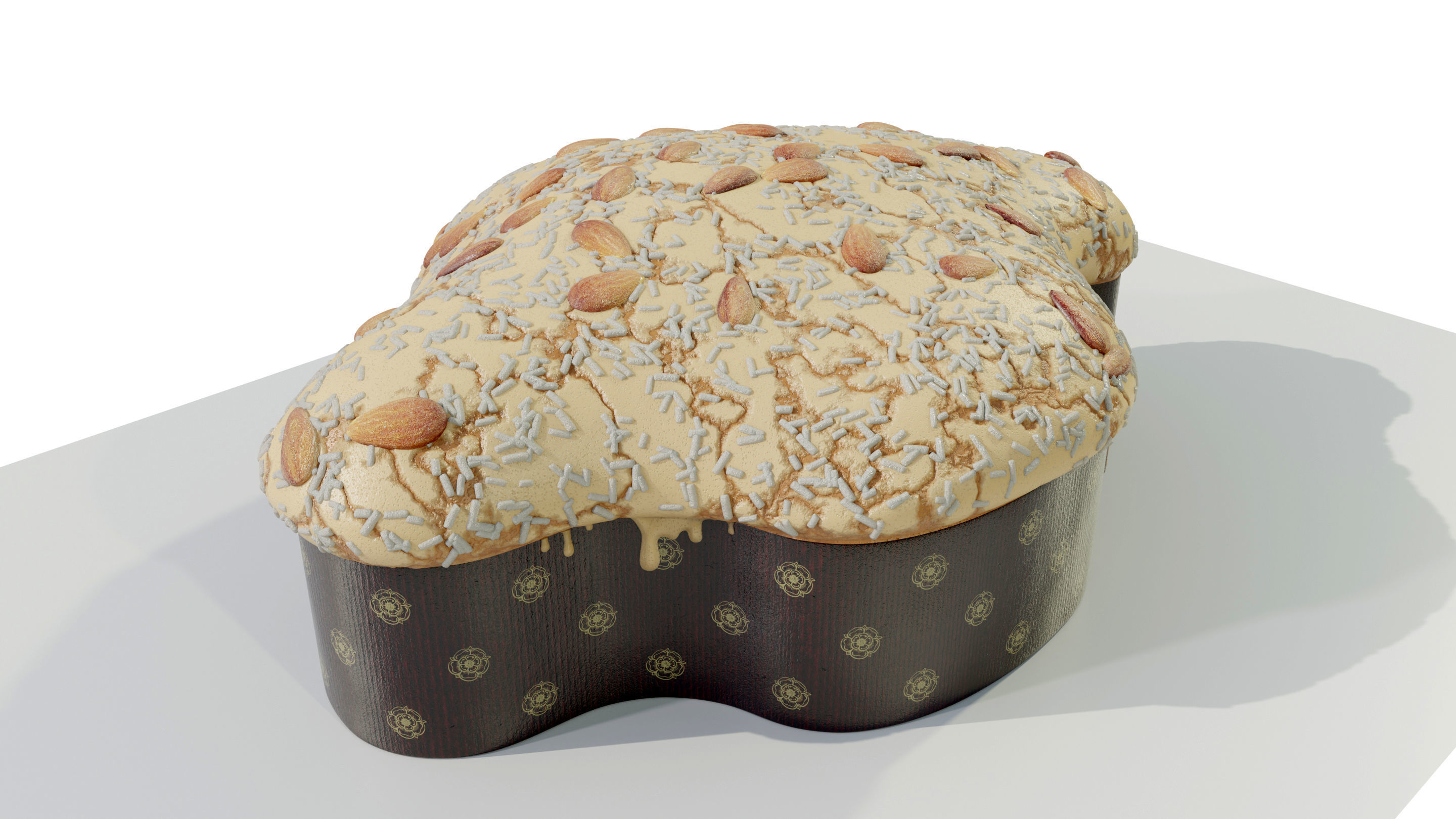 Easter Dove 3D model_4