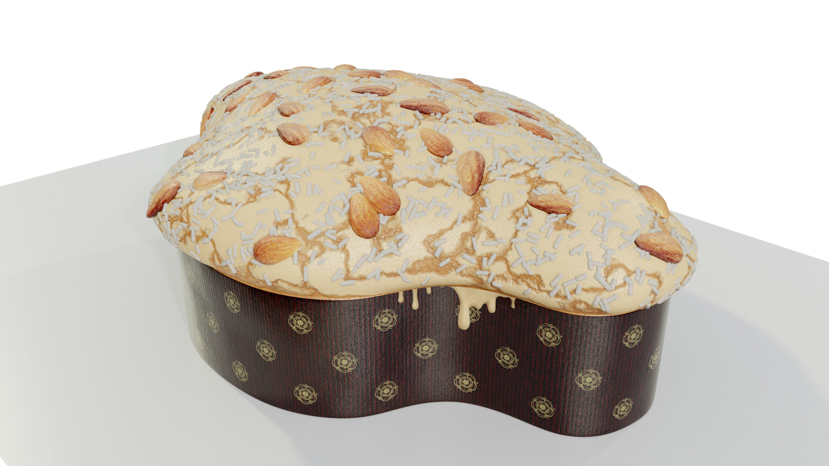 Easter Dove 3D model_3