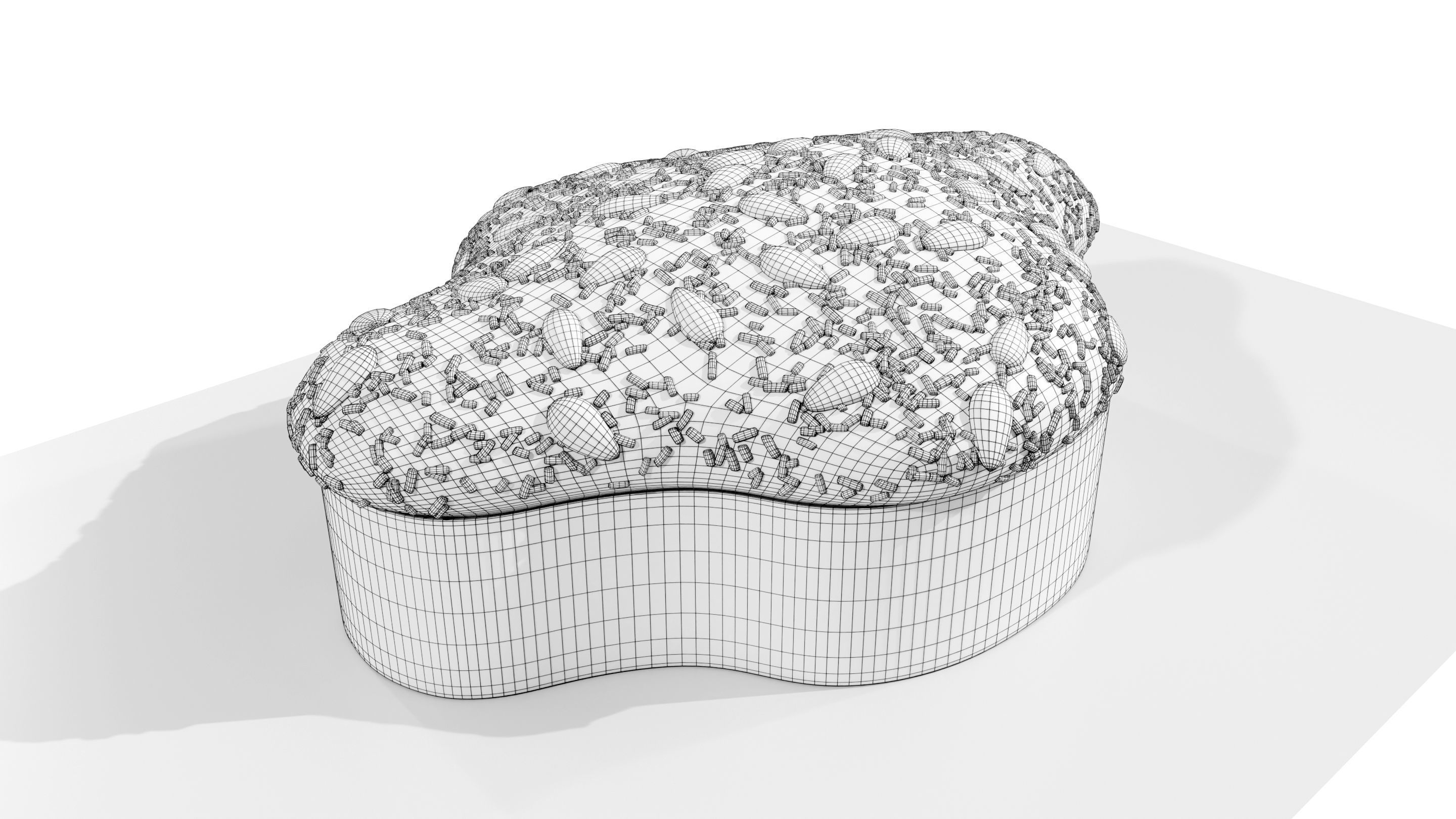 Easter Dove 3D model_12