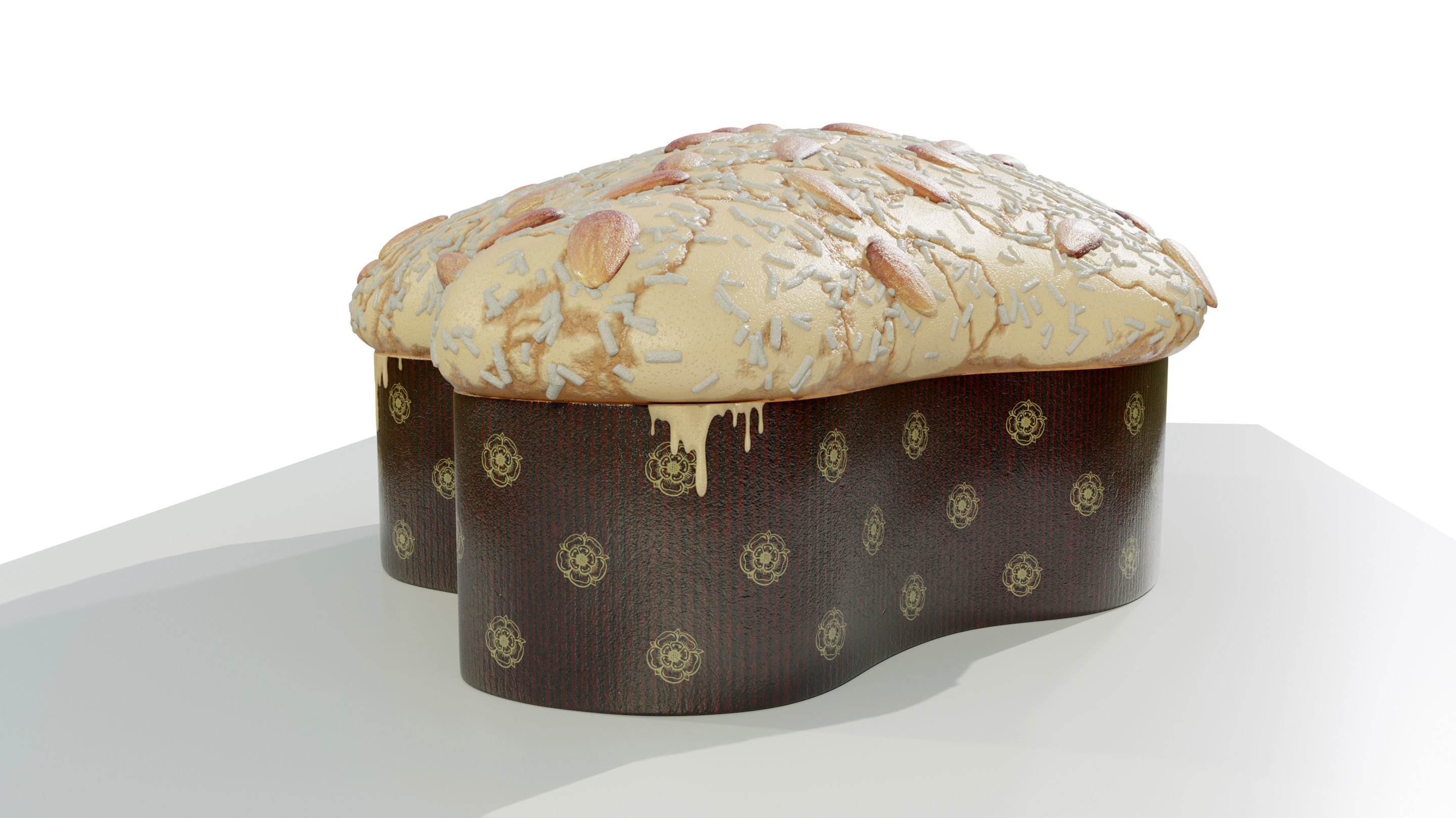 Easter Dove 3D model_9