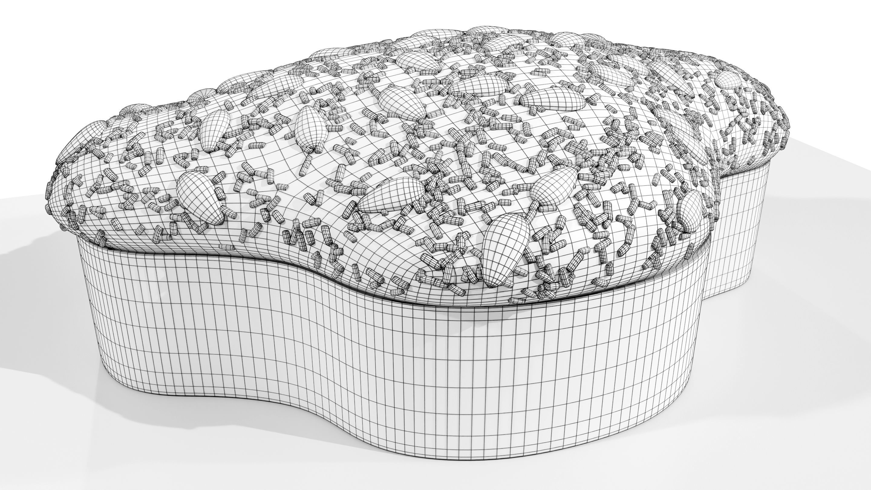 Easter Dove 3D model_17