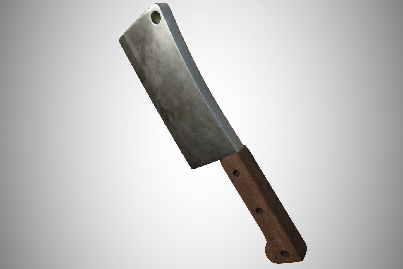 Chopper 3d Model knife 3D model_1