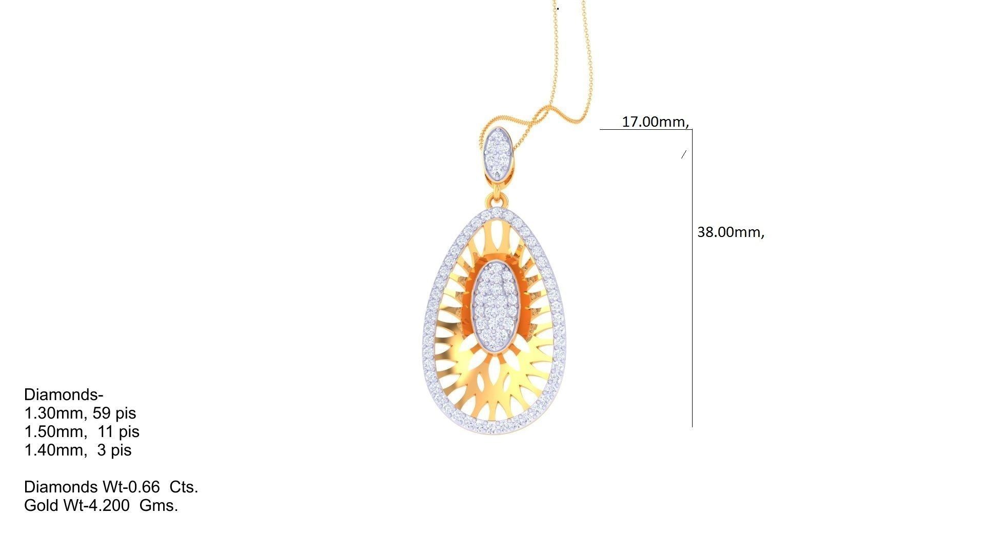 Earring Pendant Set 3dm STL OBJ FBX Renders Details 3D print model_9