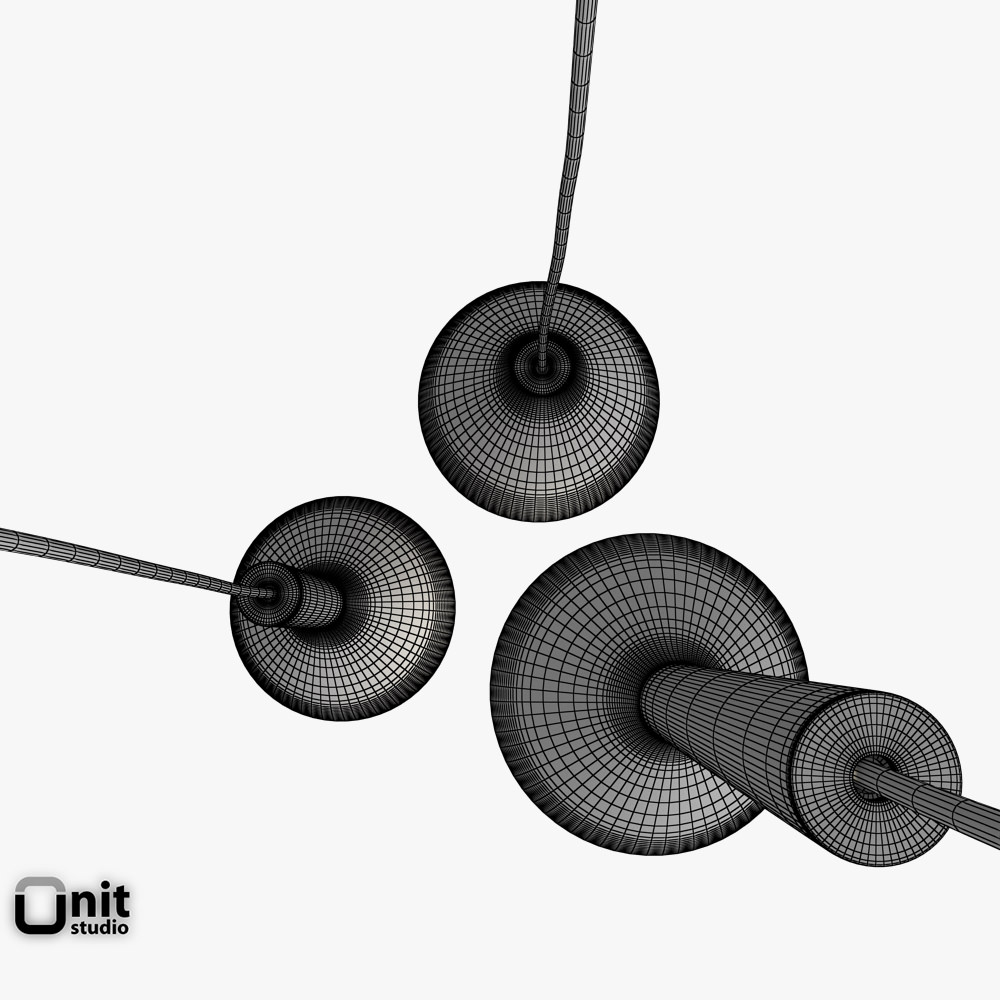 Drip Light pendant lamp Ex t 3D model_13