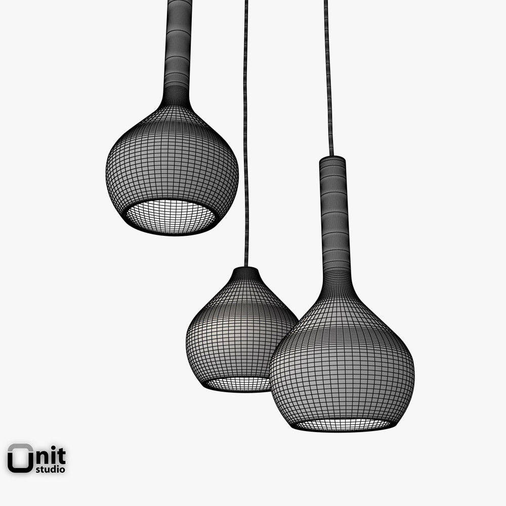 Drip Light pendant lamp Ex t 3D model_11