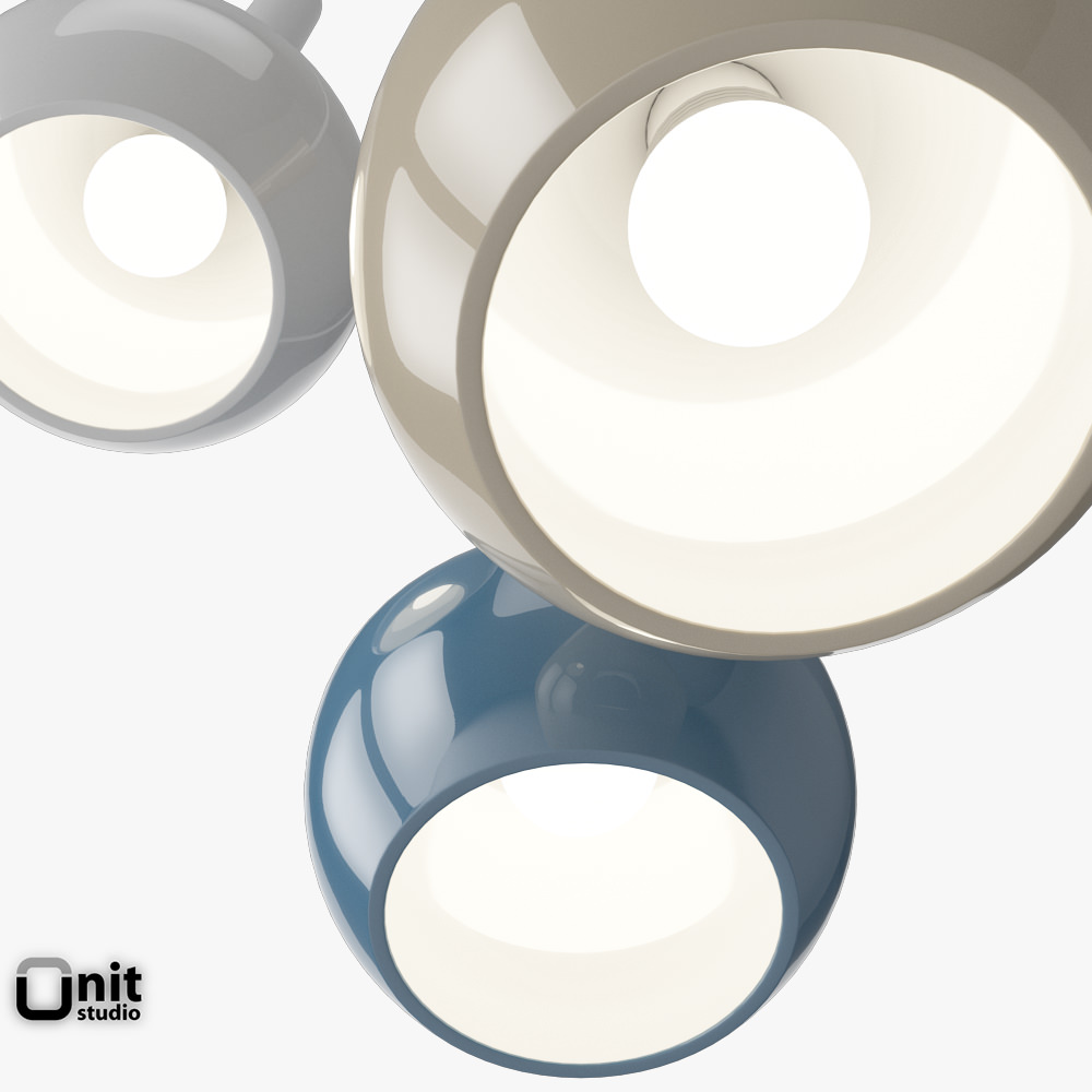 Drip Light pendant lamp Ex t 3D model_4