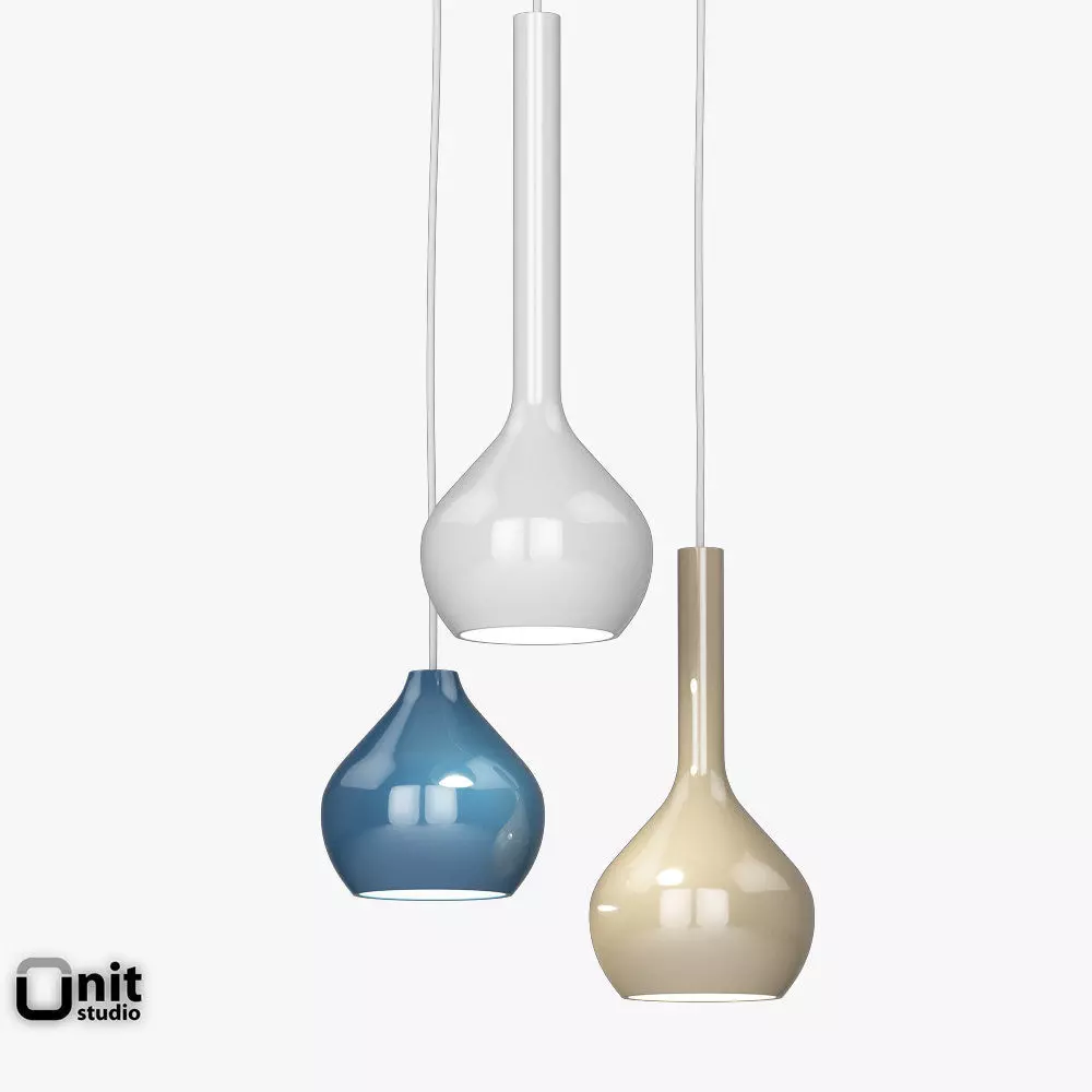 Drip Light pendant lamp Ex t 3D model_0