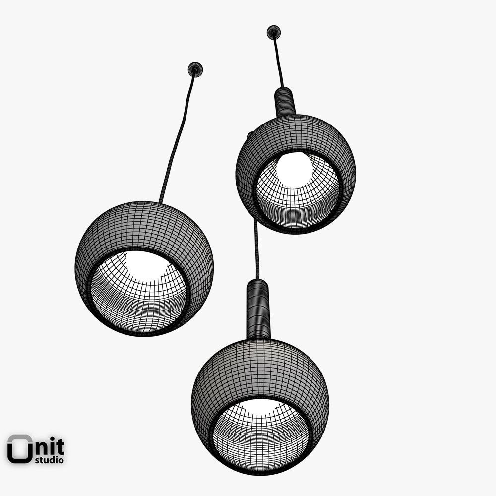 Drip Light pendant lamp Ex t 3D model_12