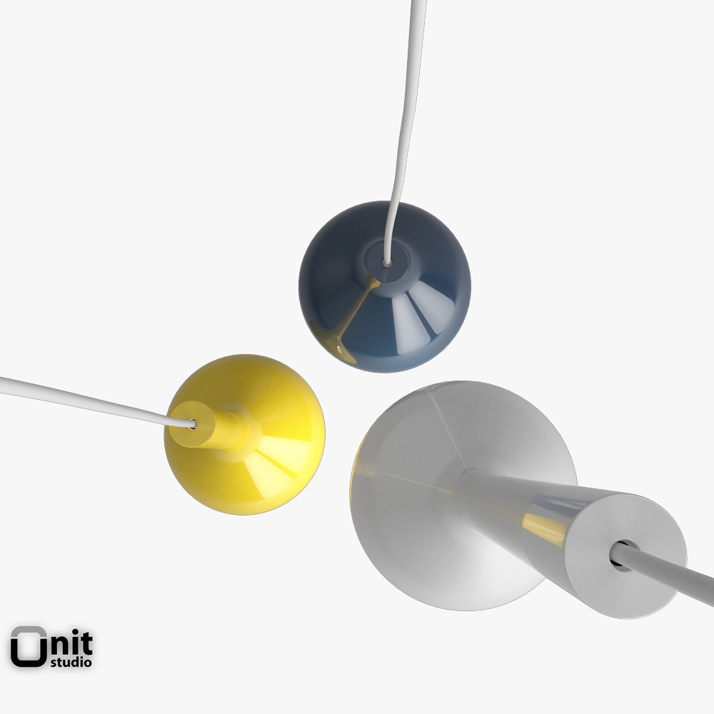 Drip Light pendant lamp Ex t 3D model_8