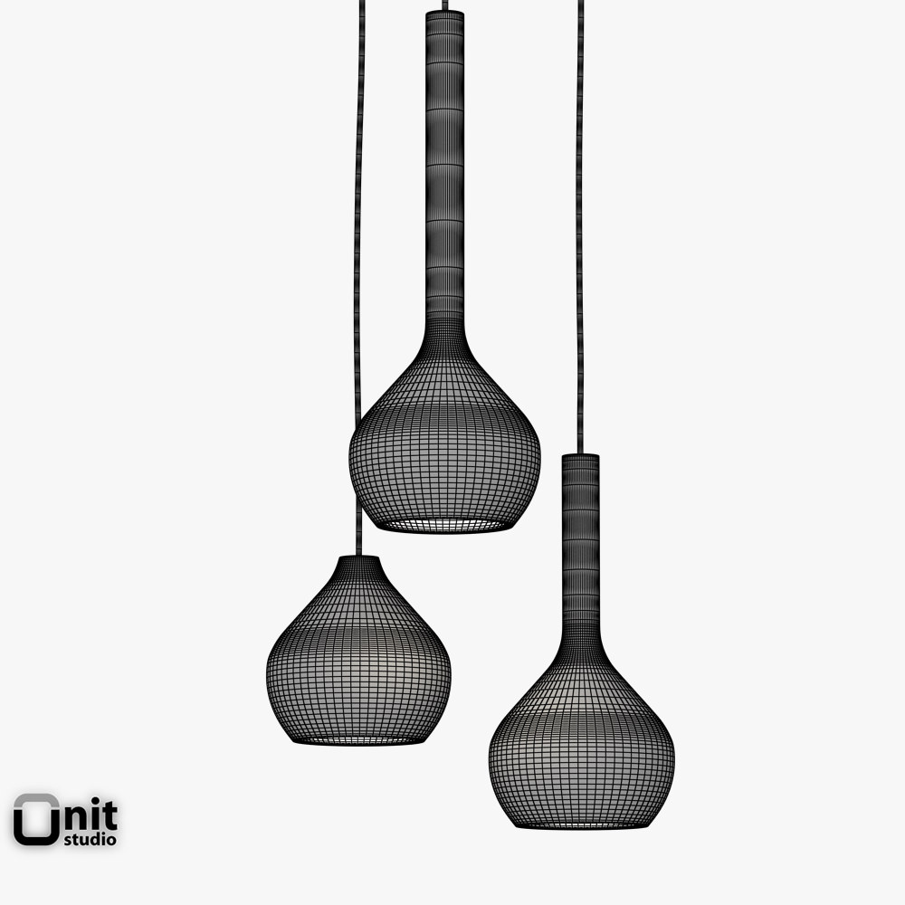 Drip Light pendant lamp Ex t 3D model_10
