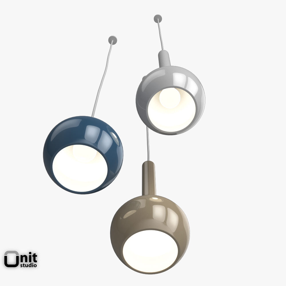 Drip Light pendant lamp Ex t 3D model_1