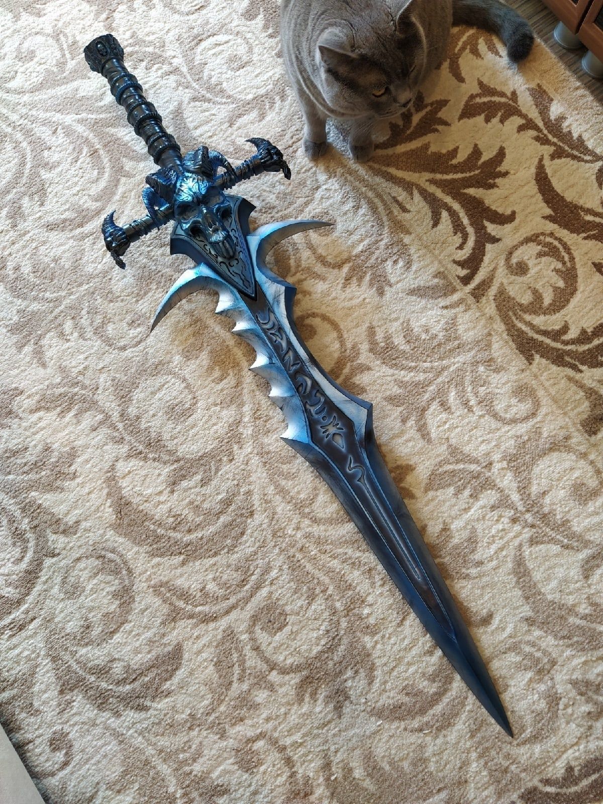 Frostmourne Sword - Arthas the Lich King - World of Warcraft 3D print model_3