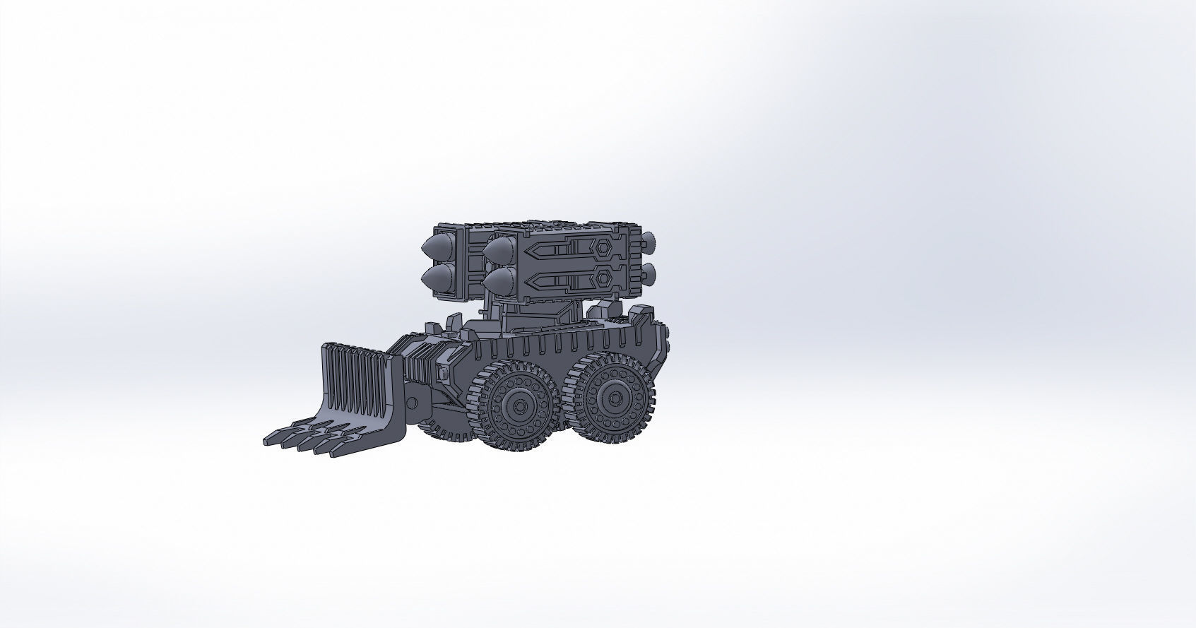 Deimos and Phobos 3D model_6