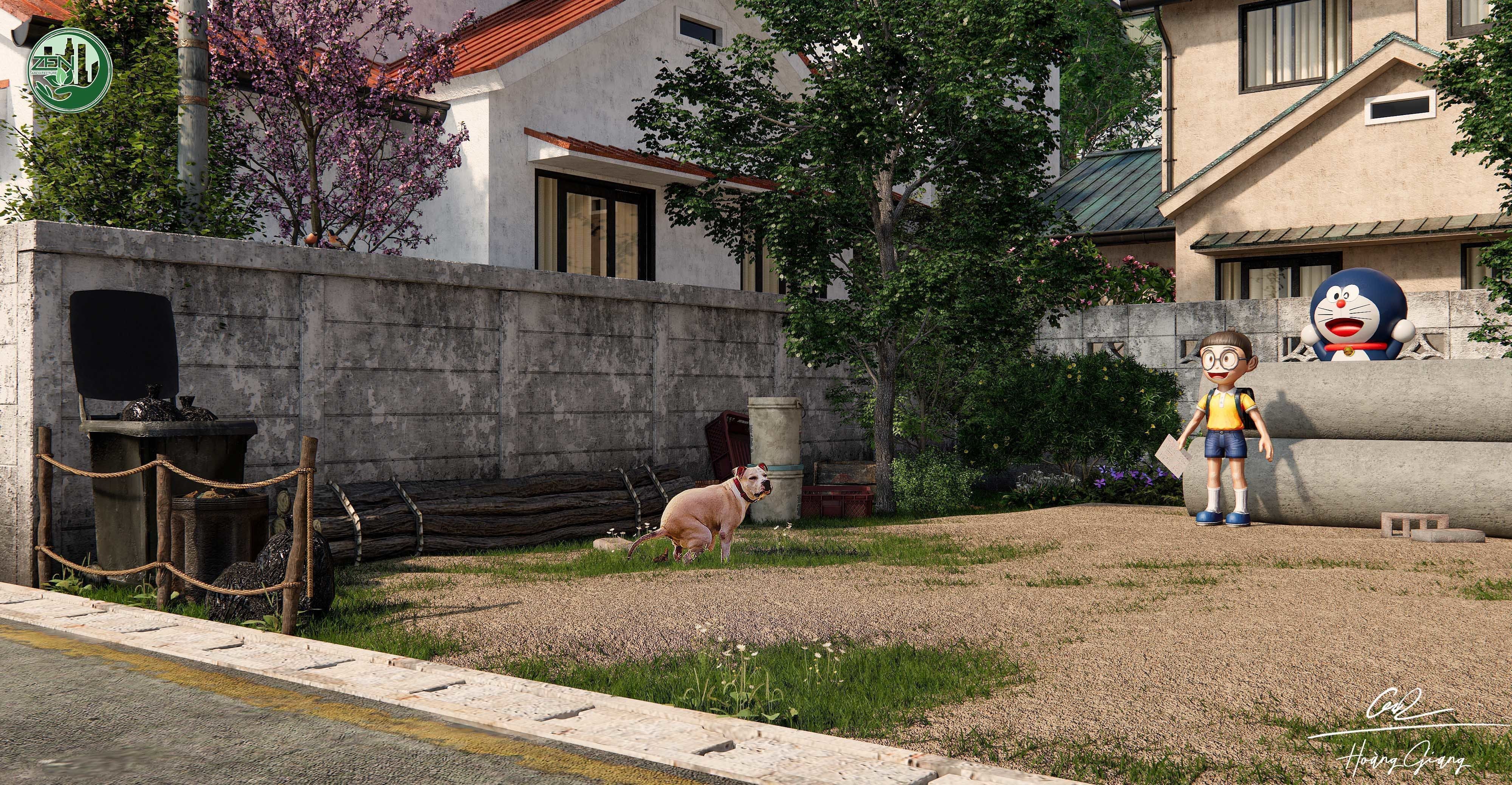 Nobita PlayGround 3D model_1