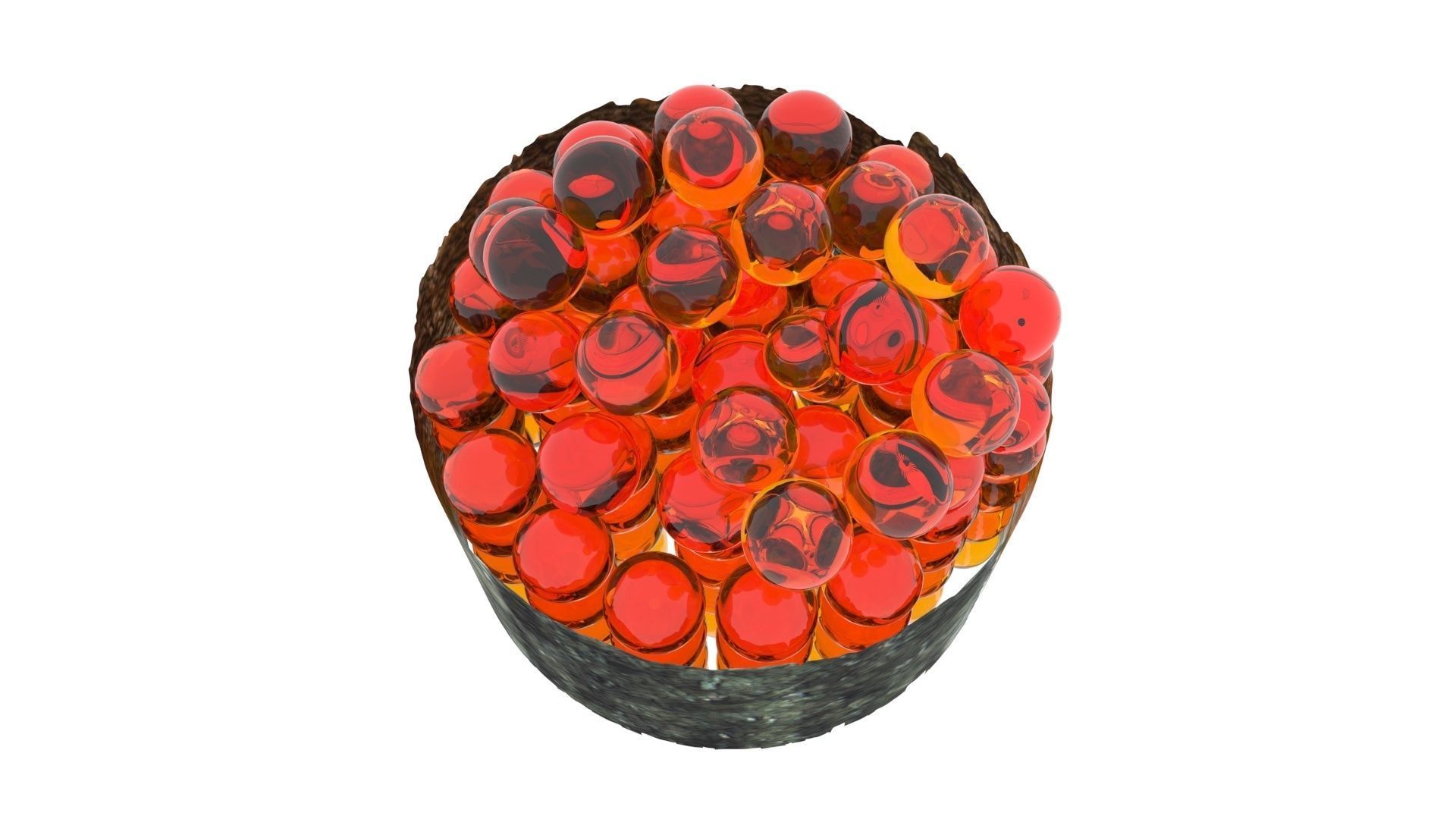 Ikura Sushi 3D model_8