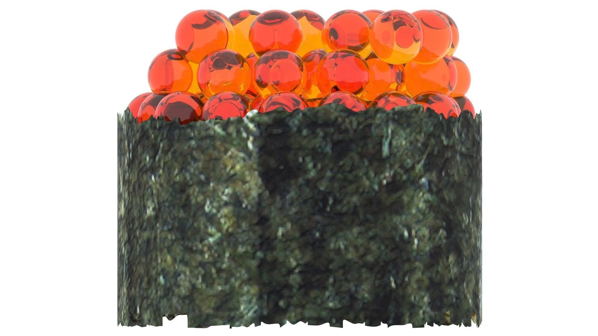 Ikura Sushi 3D model_12