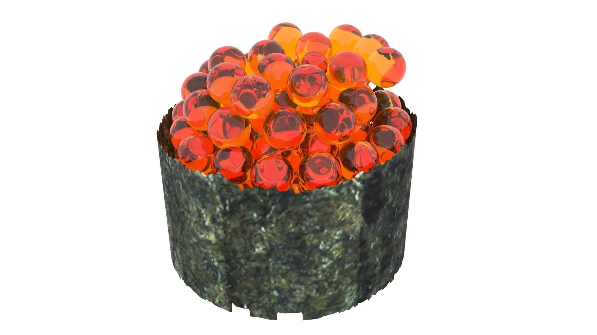 Ikura Sushi 3D model_7