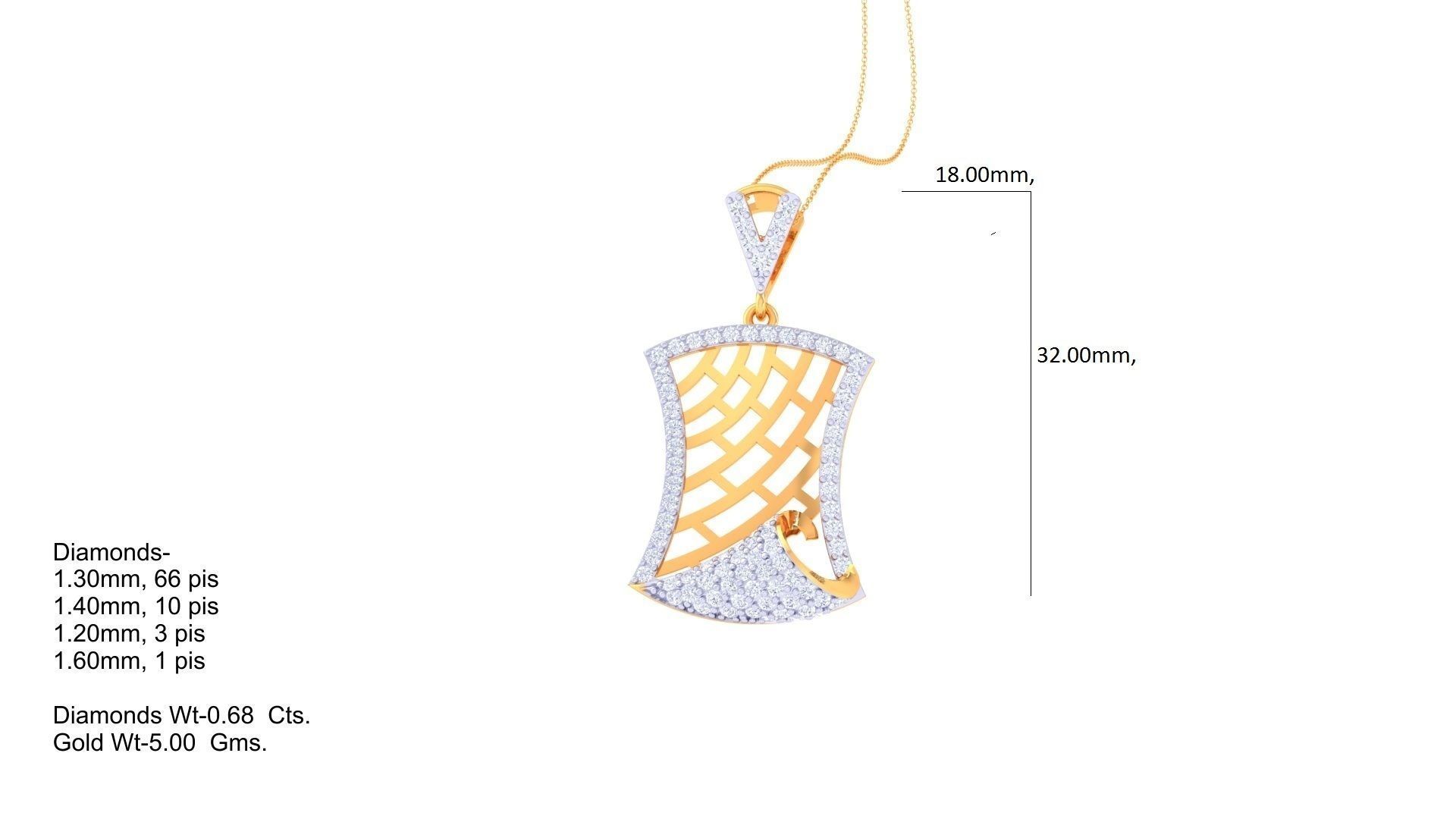 Earring Pendant Set 3dm STL OBJ FBX Renders Details 3D print model_8