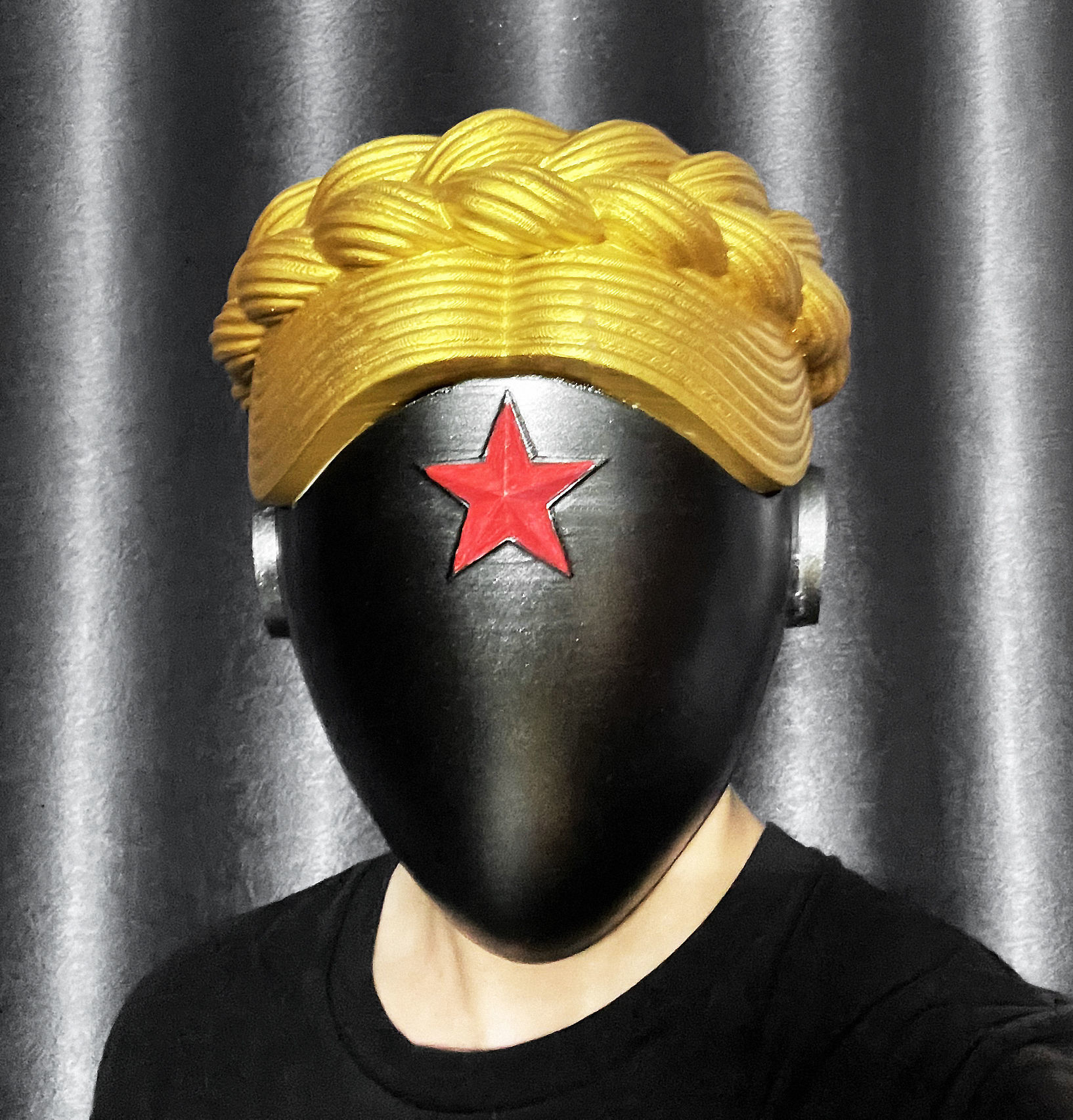 Atomic Heart Helmet - Robot Twins Head Cosplay 3D print model_1