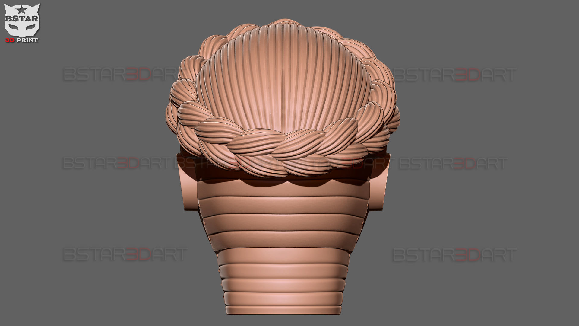 Atomic Heart Helmet - Robot Twins Head Cosplay 3D print model_21