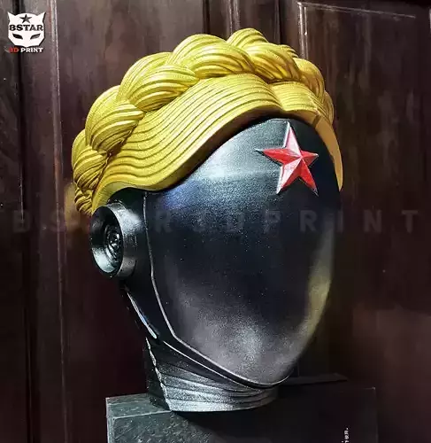 Atomic Heart Helmet - Robot Twins Head Cosplay 3D print model