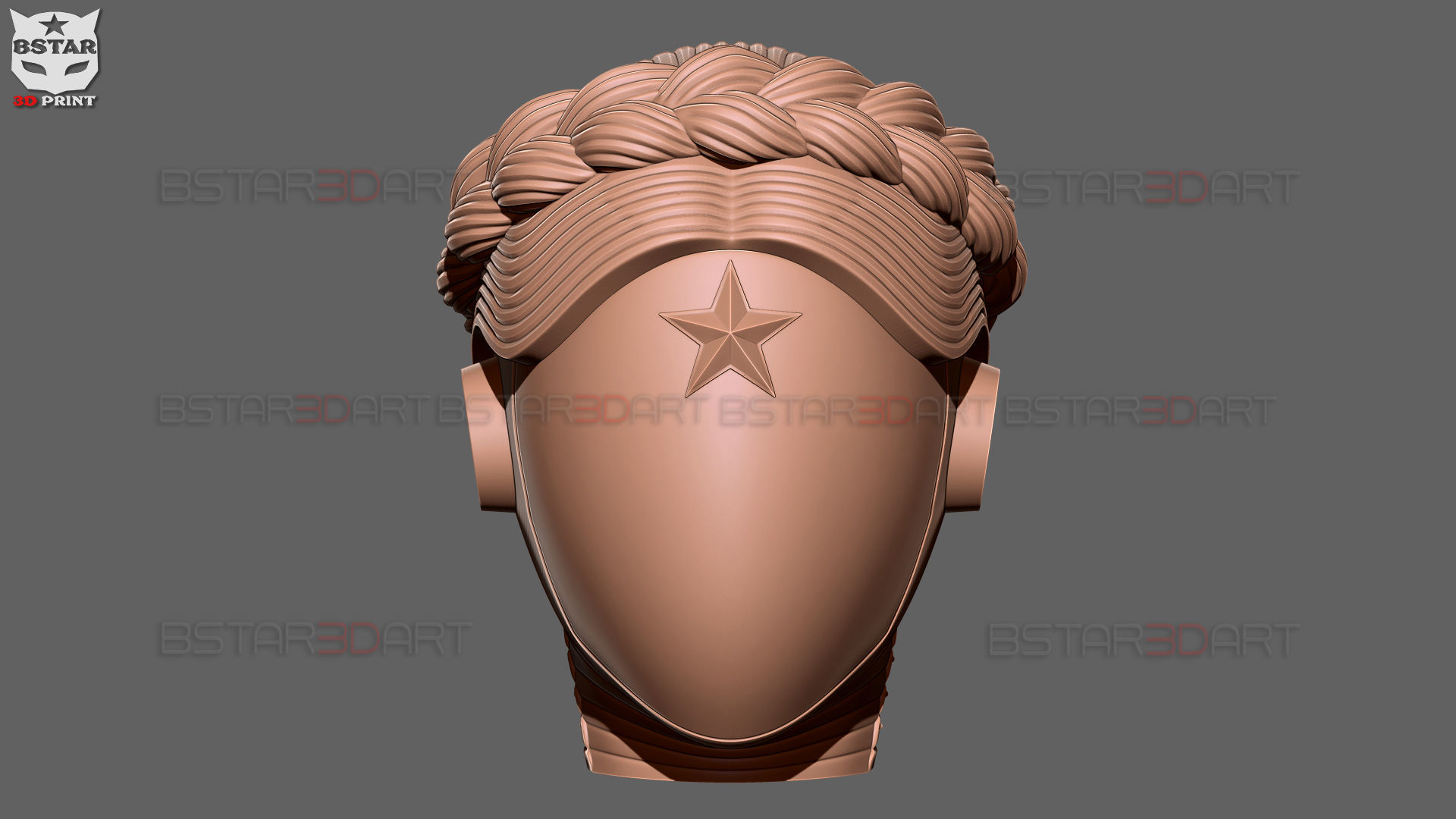 Atomic Heart Helmet - Robot Twins Head Cosplay 3D print model_18