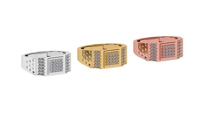 Engagement Ring Free 3D print model